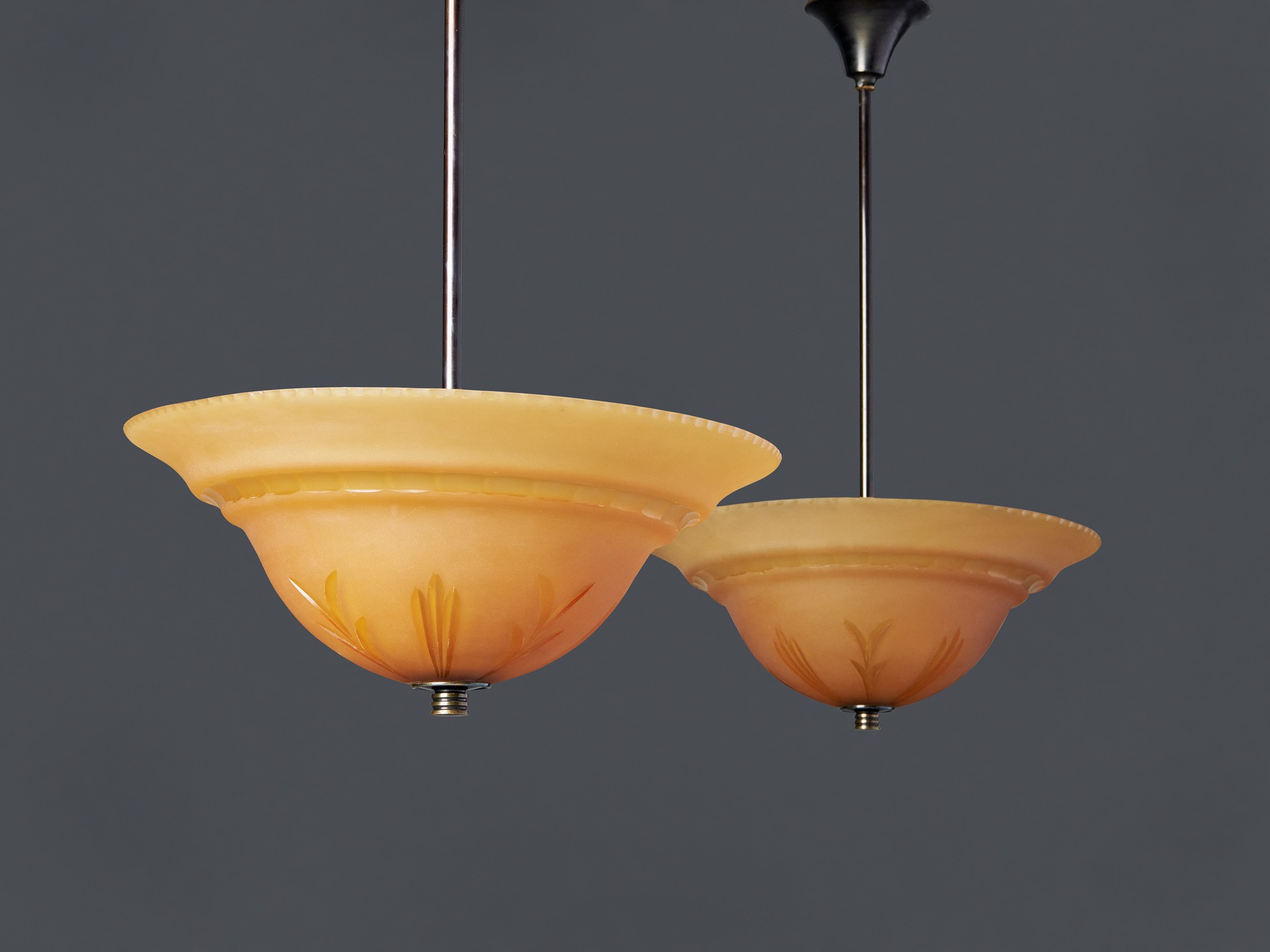 Pair of Ceiling Lamps