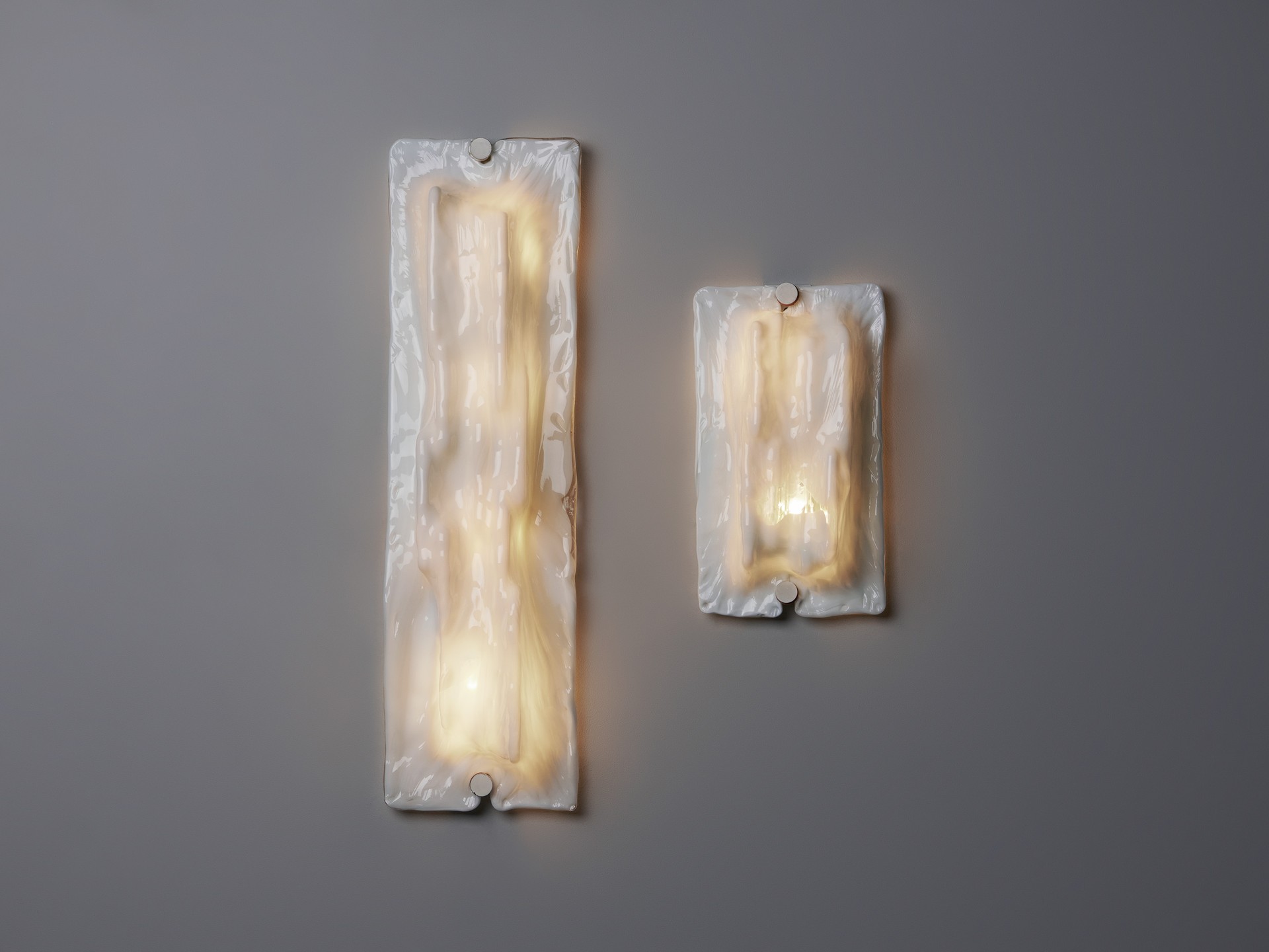 Two Wall or Ceiling Lamps image 2