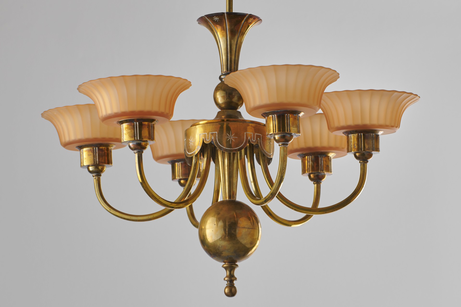 Swedish Neoclassical Ceiling Lamp image 3