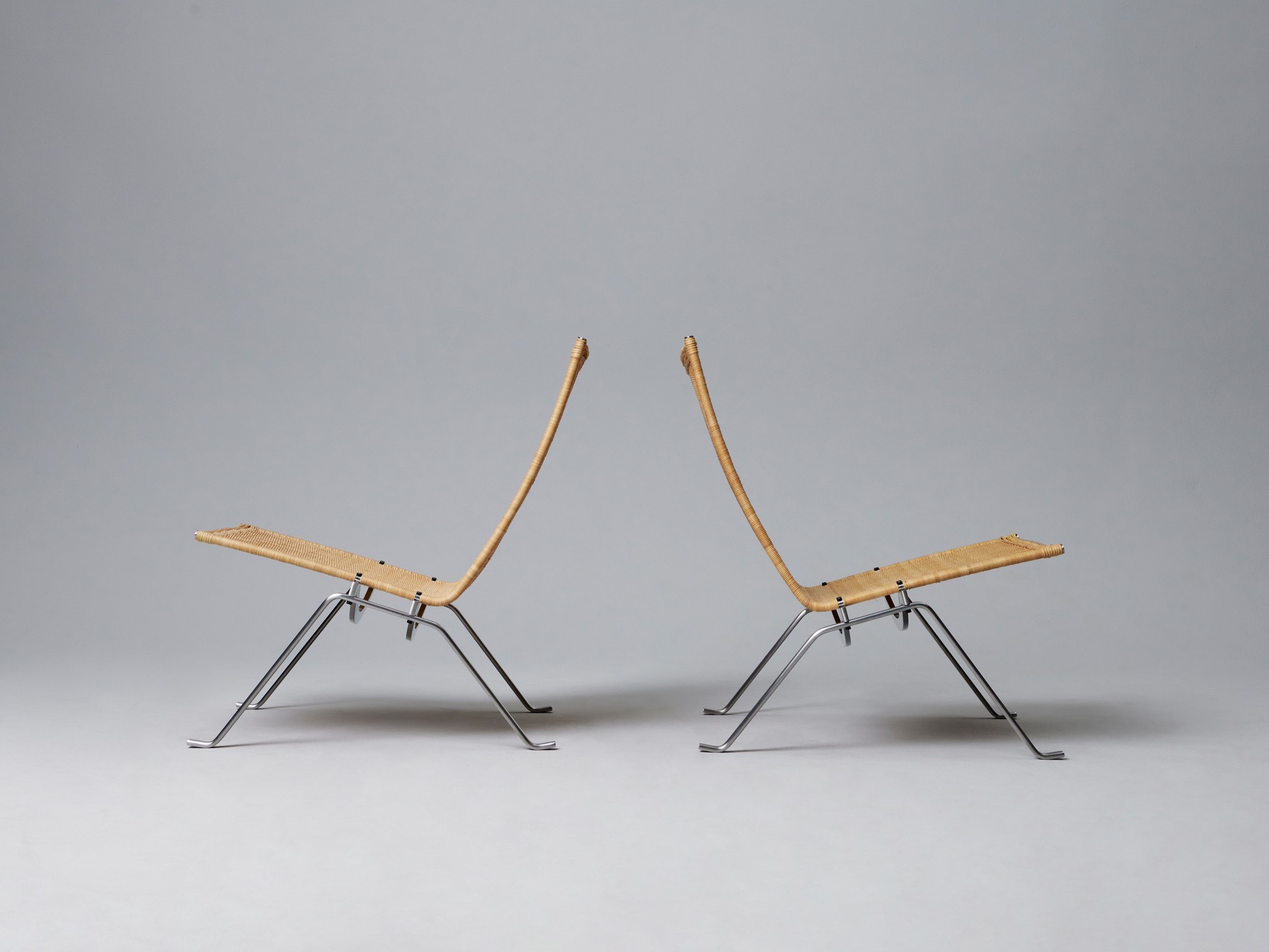 Pair of 'PK-22' Chairs image 5