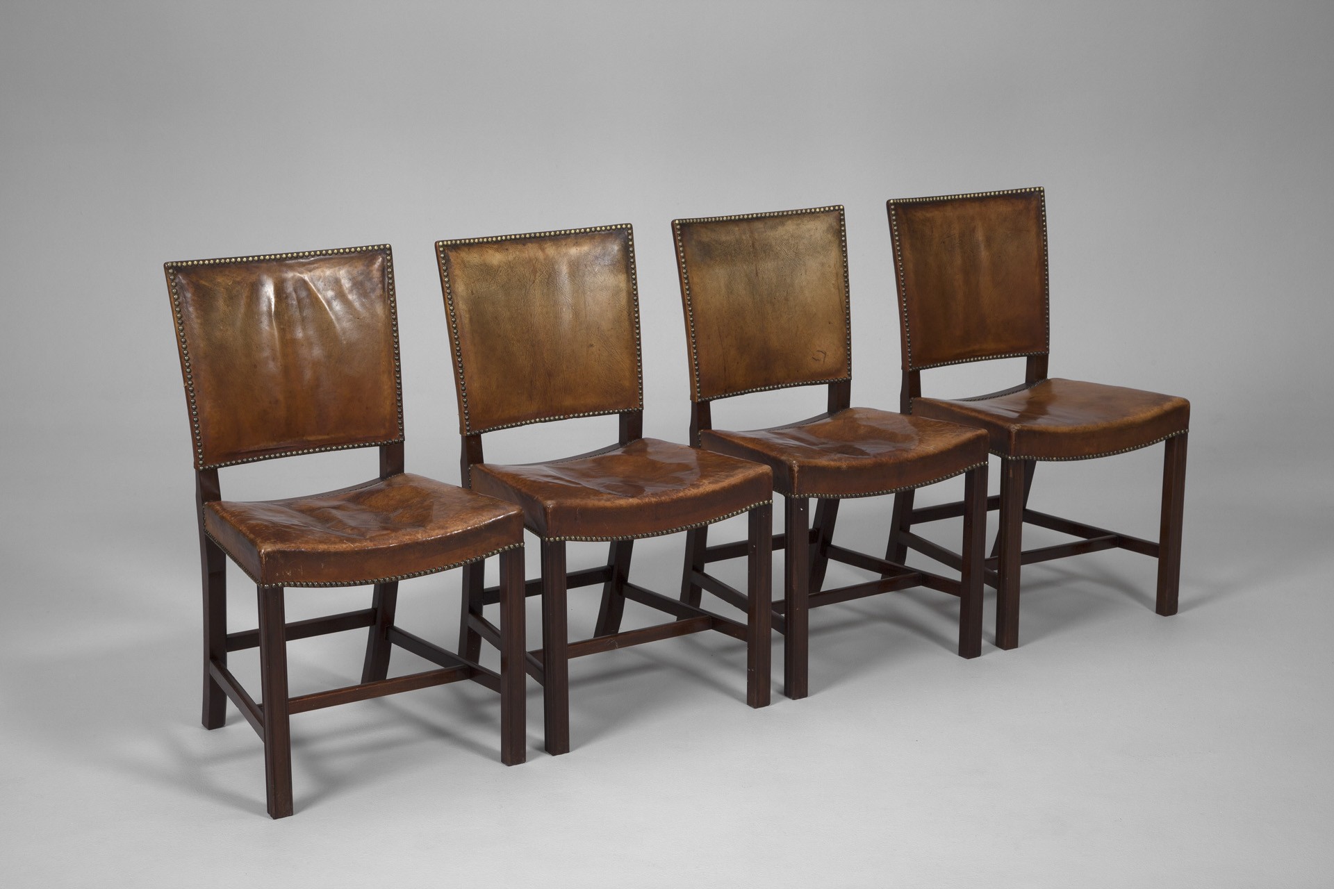 Set of four 'The Red Chair' Chairs