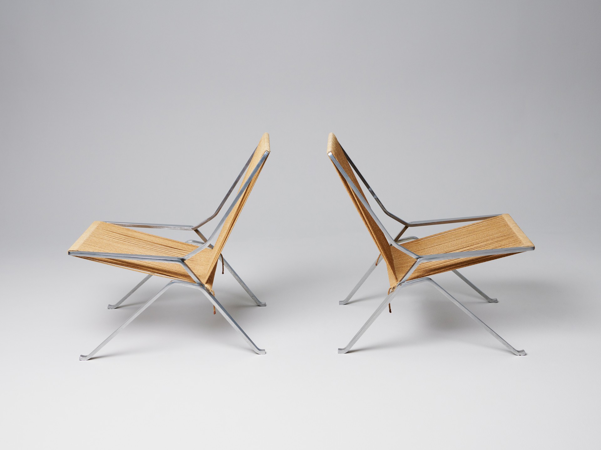 Pair of Early 'PK-25' Chairs image 3