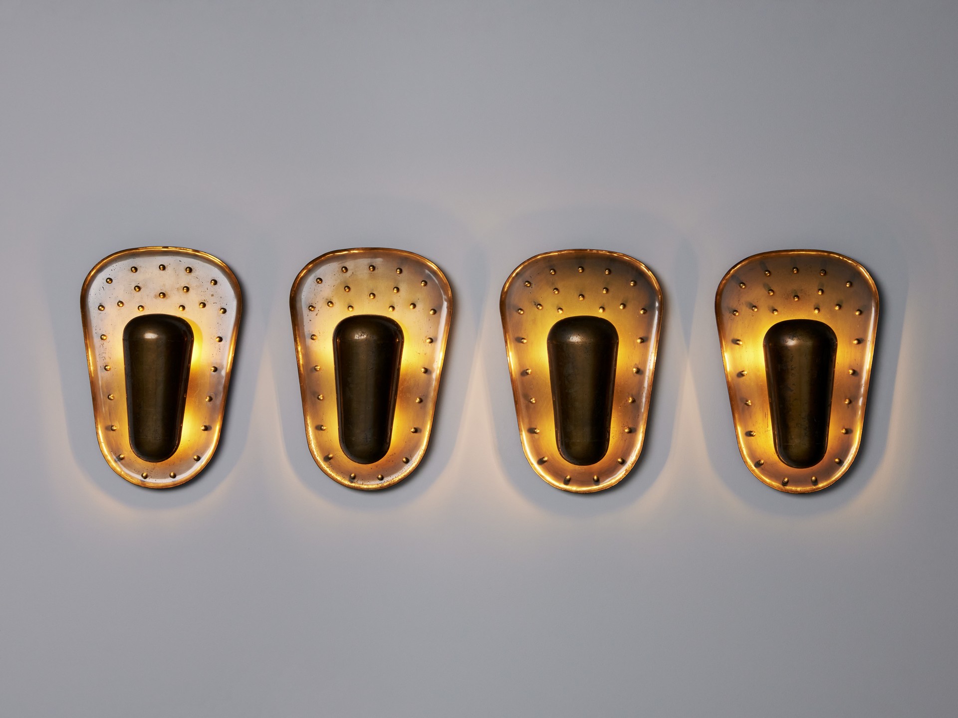Set of Four Wall Lamps