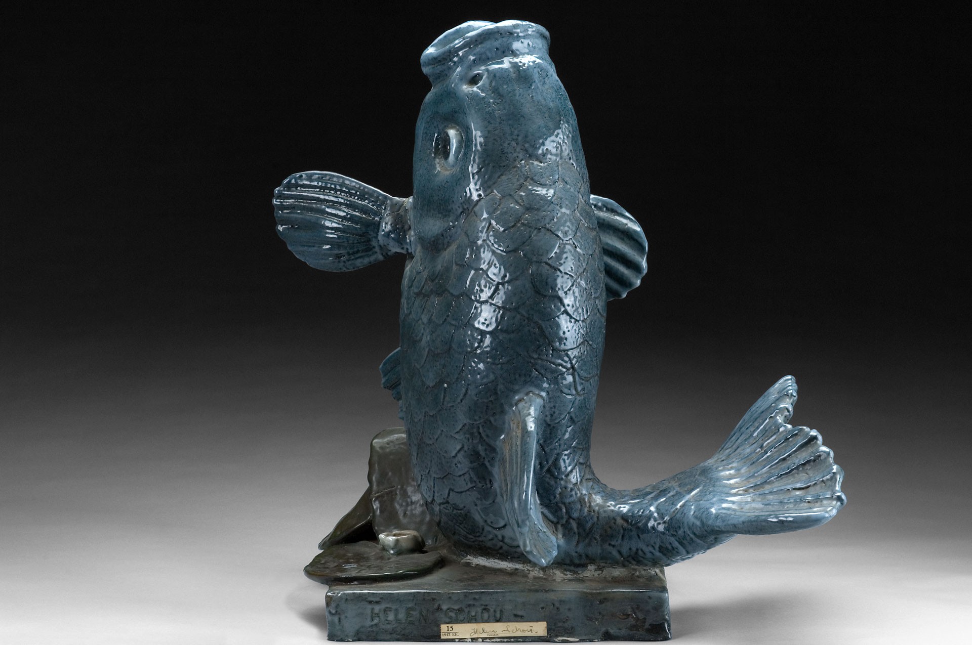 Stoneware "Carp" Fountain image 2