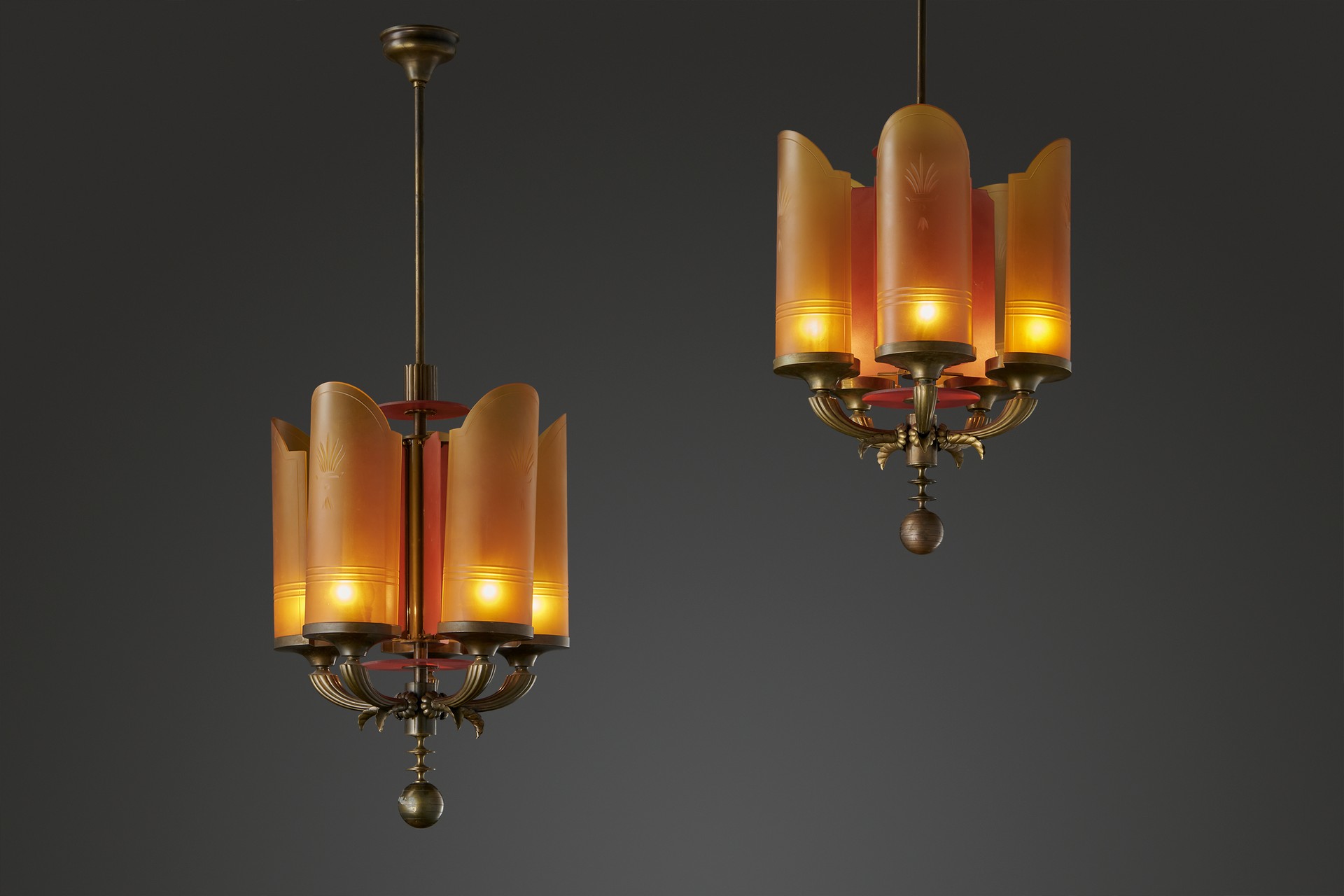 Pair of Chandeliers