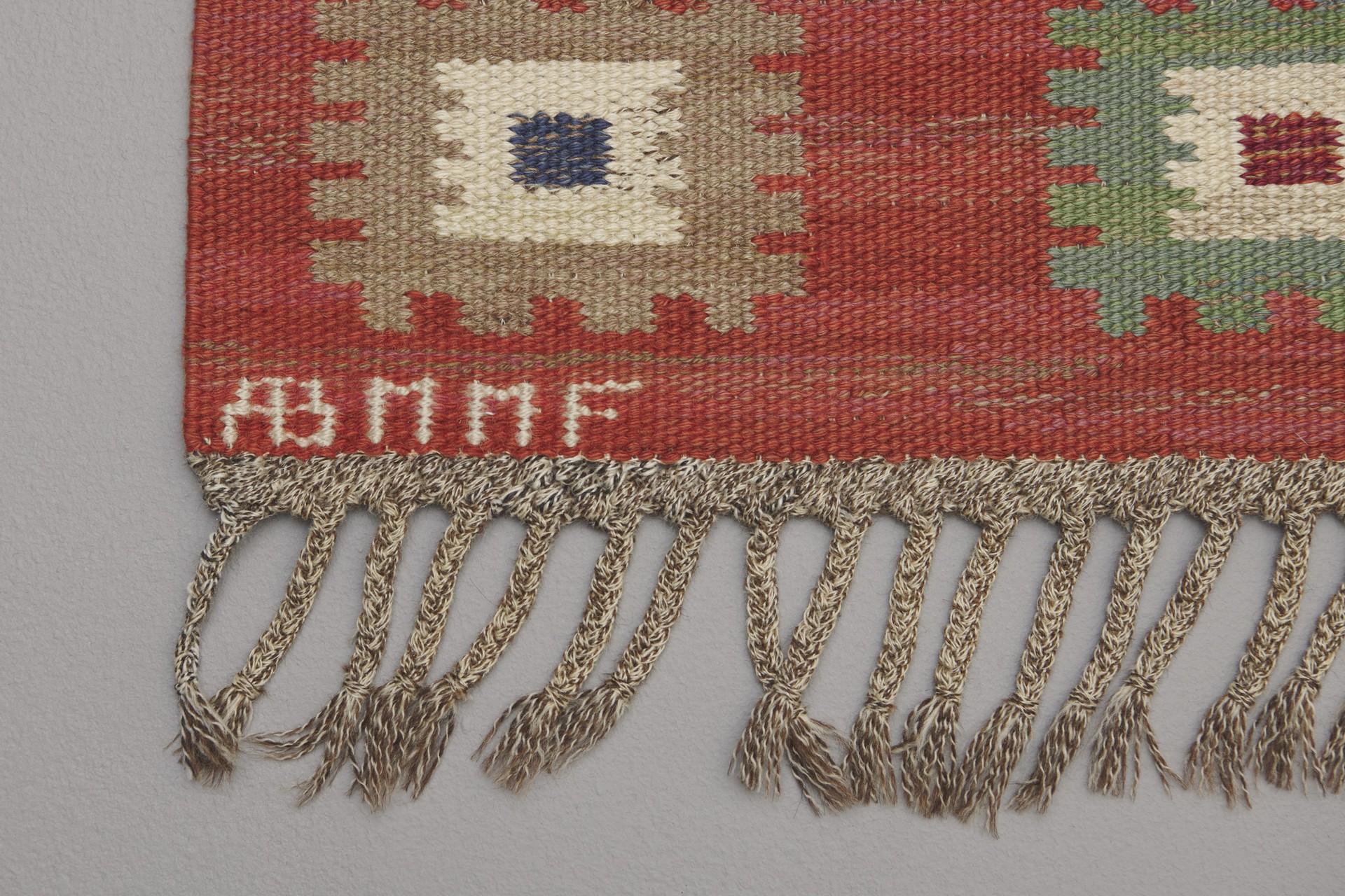 'Röd Grön Äng' Carpet image 8