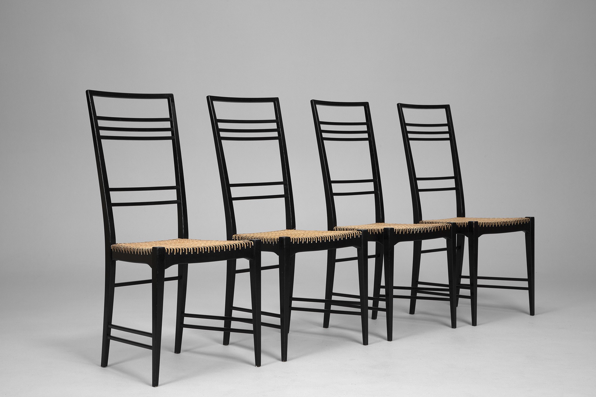 Set of Four 'Poem' Chairs image 2