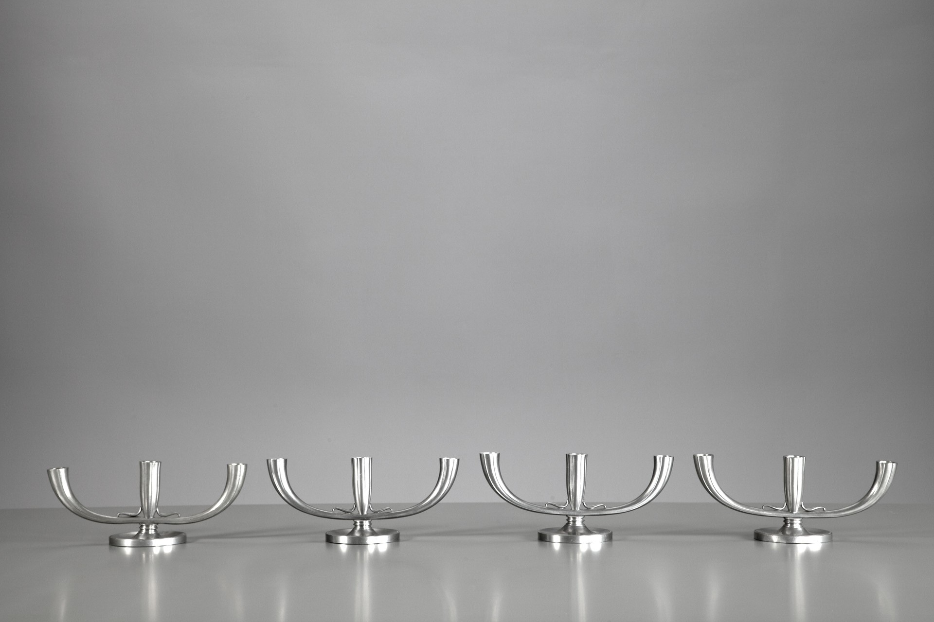 Set of Four Candlesticks image 2