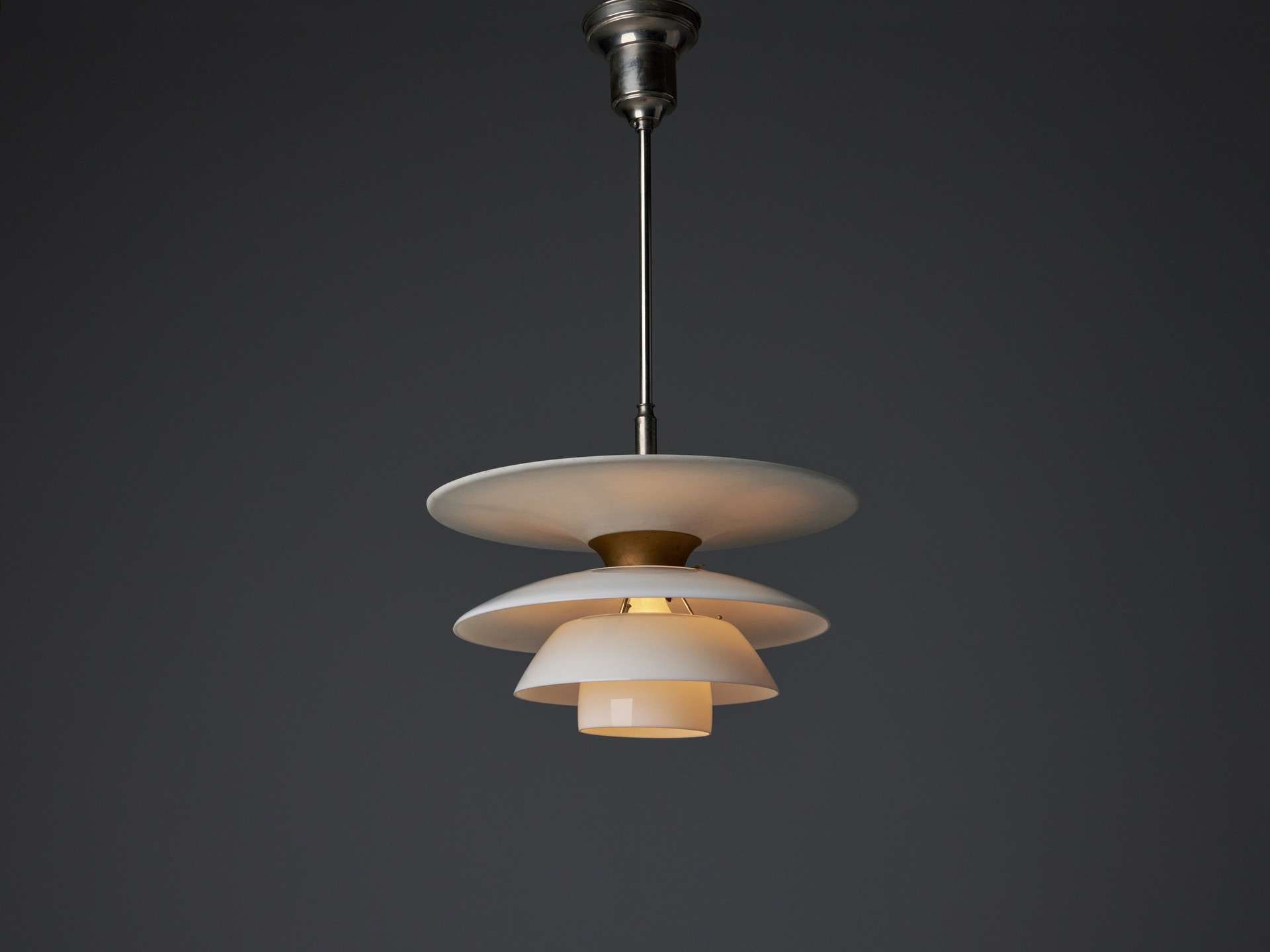 'PH Four-Shade' Ceiling Lamp with type 4/4½/4 Shades image 4