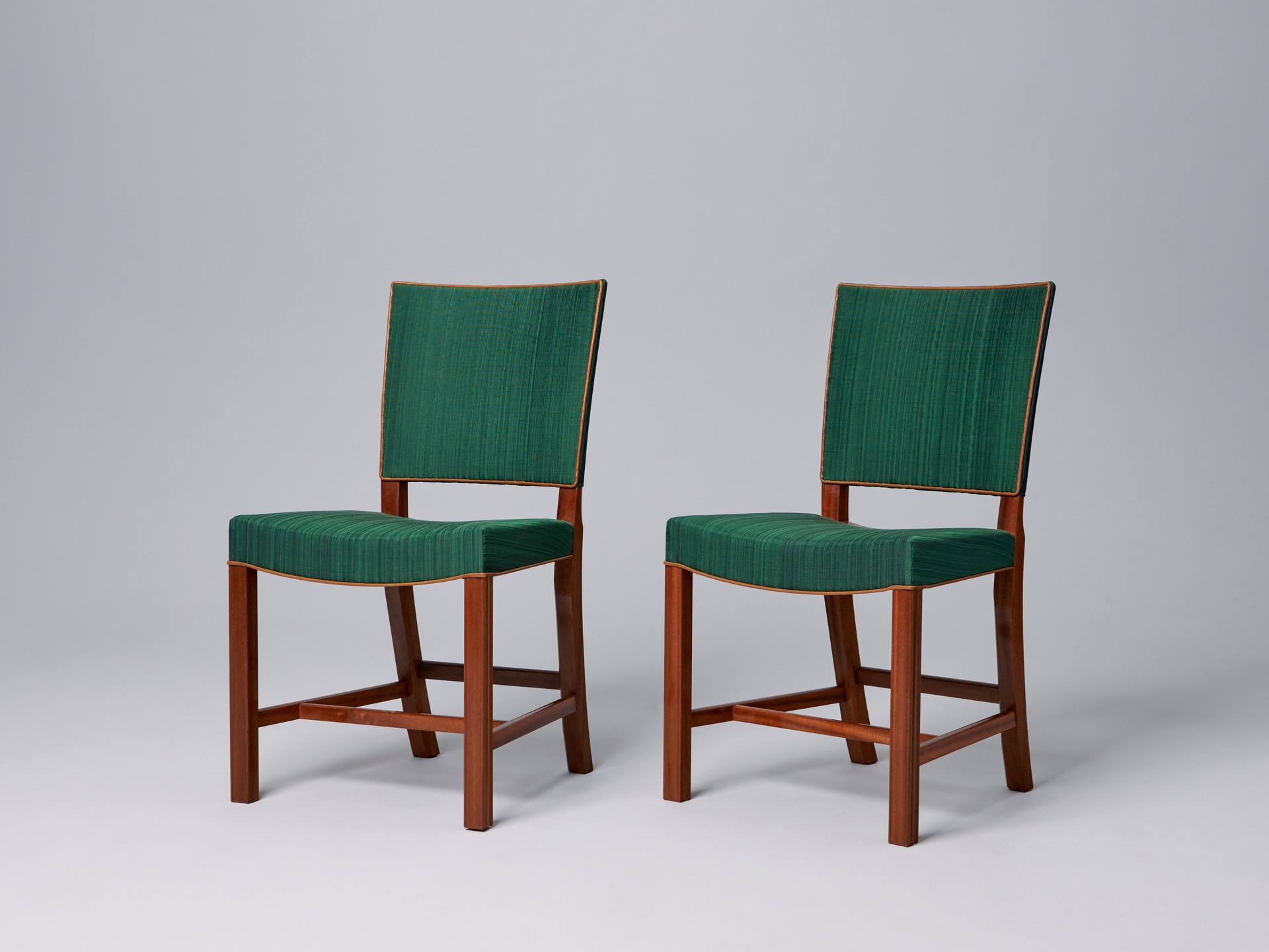 Set of Ten 'Red' Dining Chairs image 2