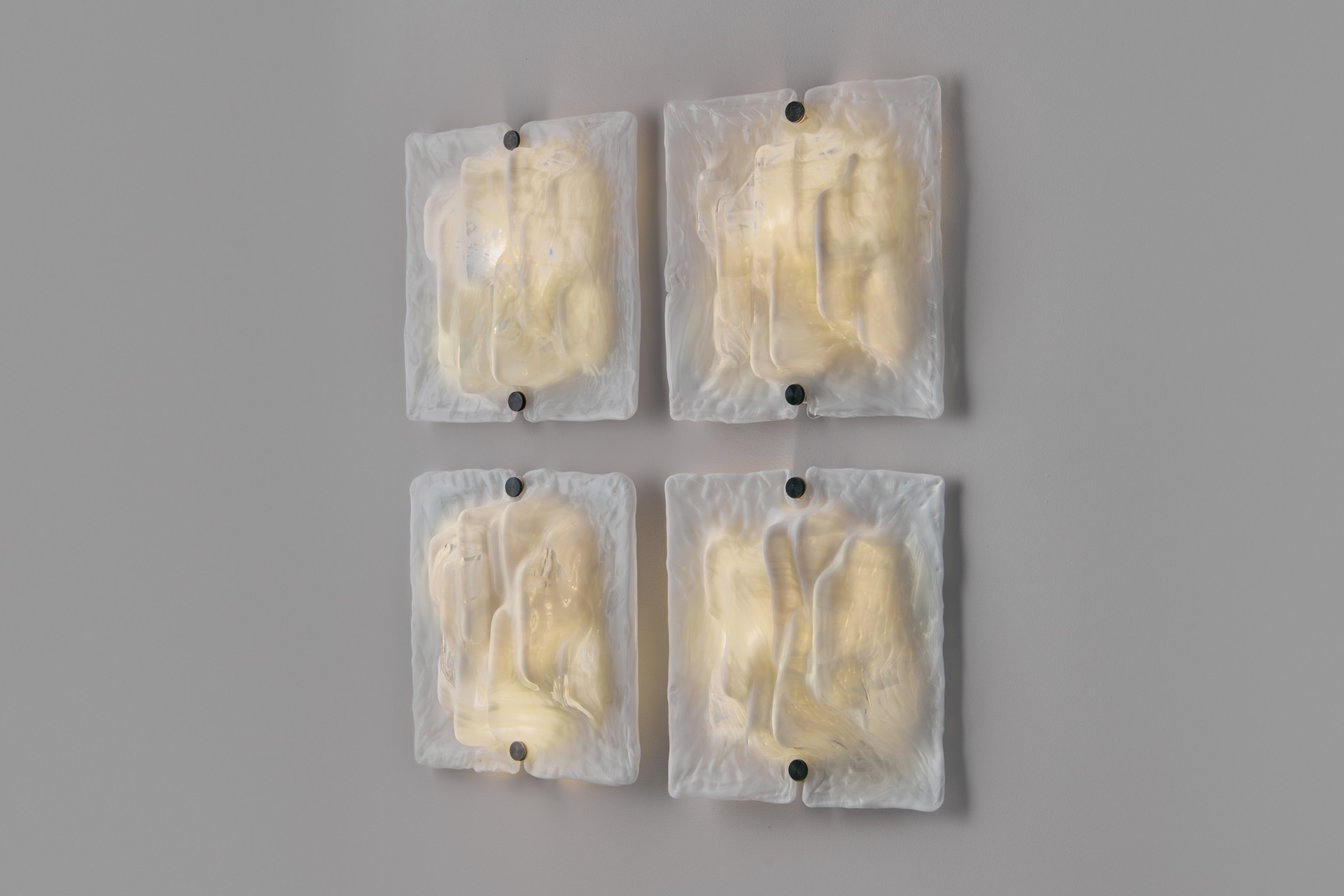 Set of Four Wall / Ceiling Lamps image 4