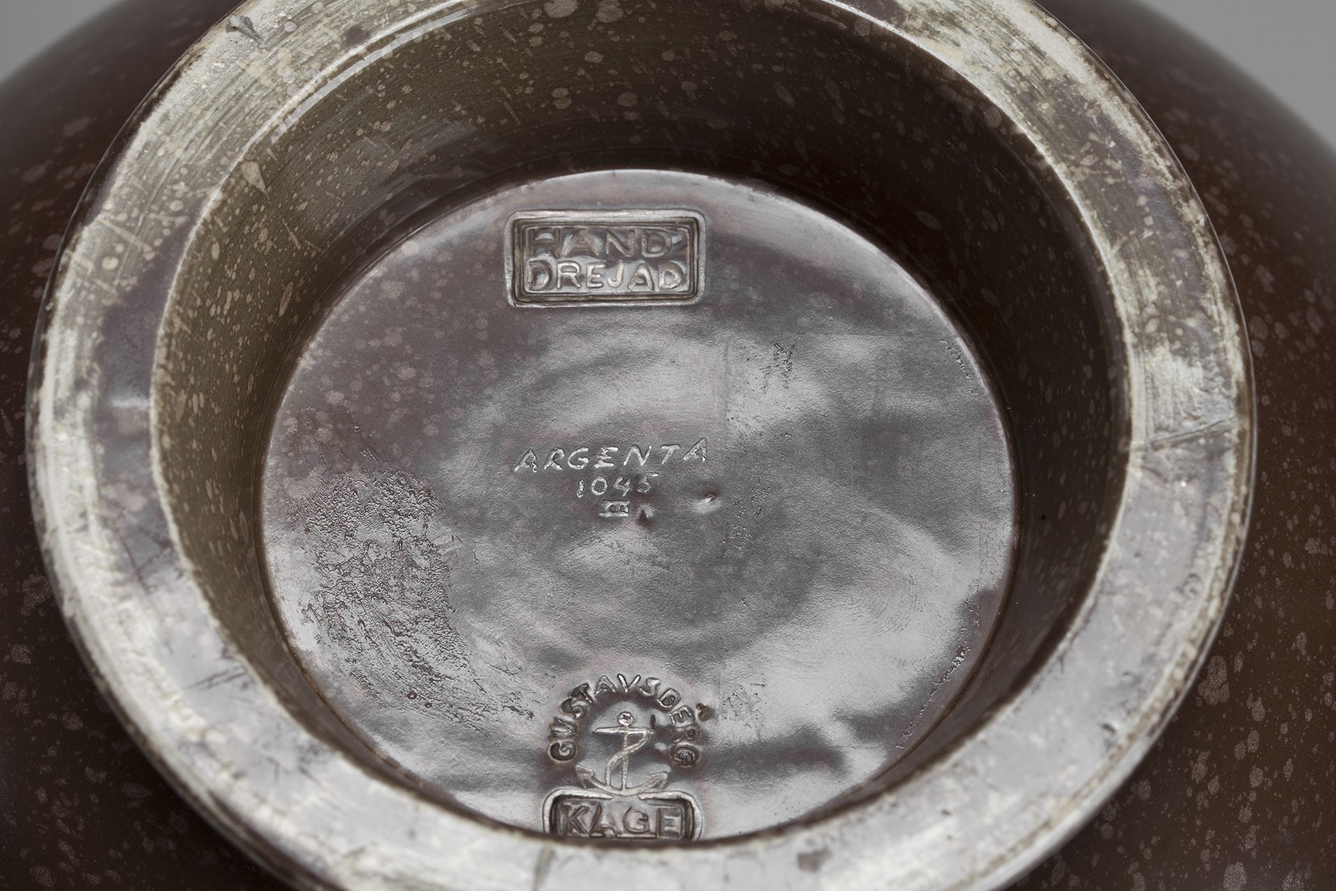 Brown 'Argenta' Vase image 3