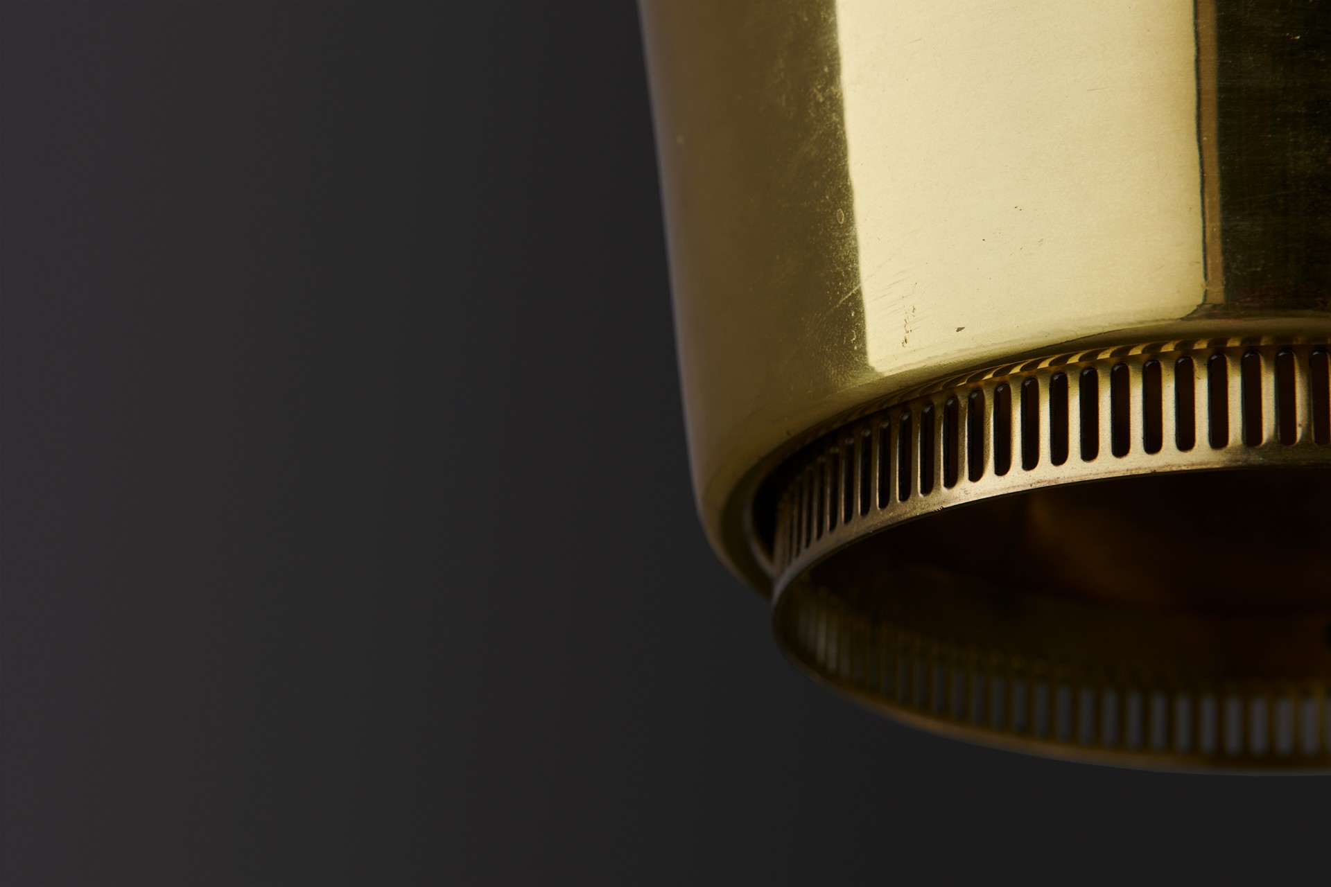 Pair of 'Golden Bell' Ceiling Lamps, Model no. A 330 image 3