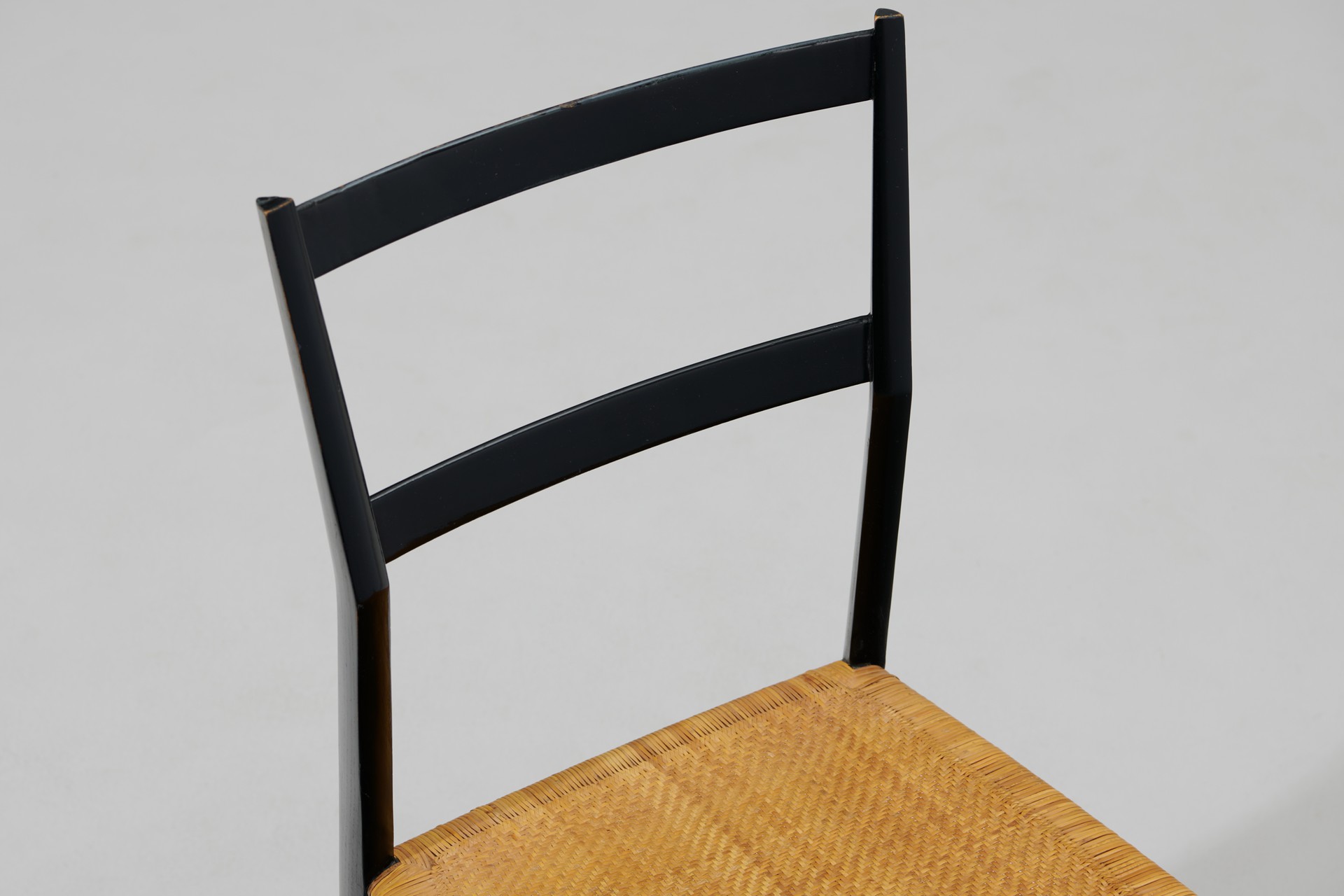 Set of Ten 'Superleggera' Chairs image 6