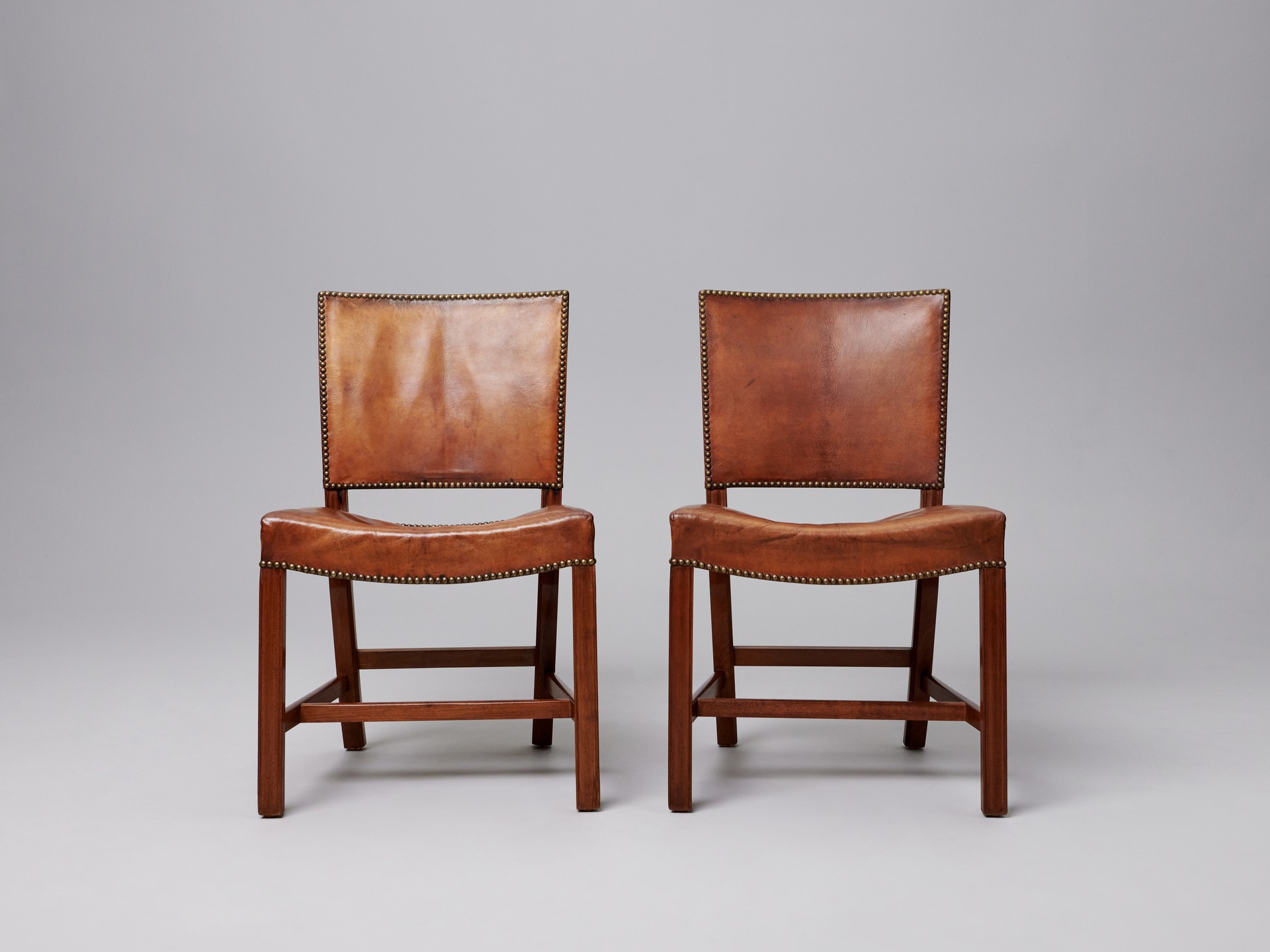Set of Eight 'Red' Dining Chairs image 4