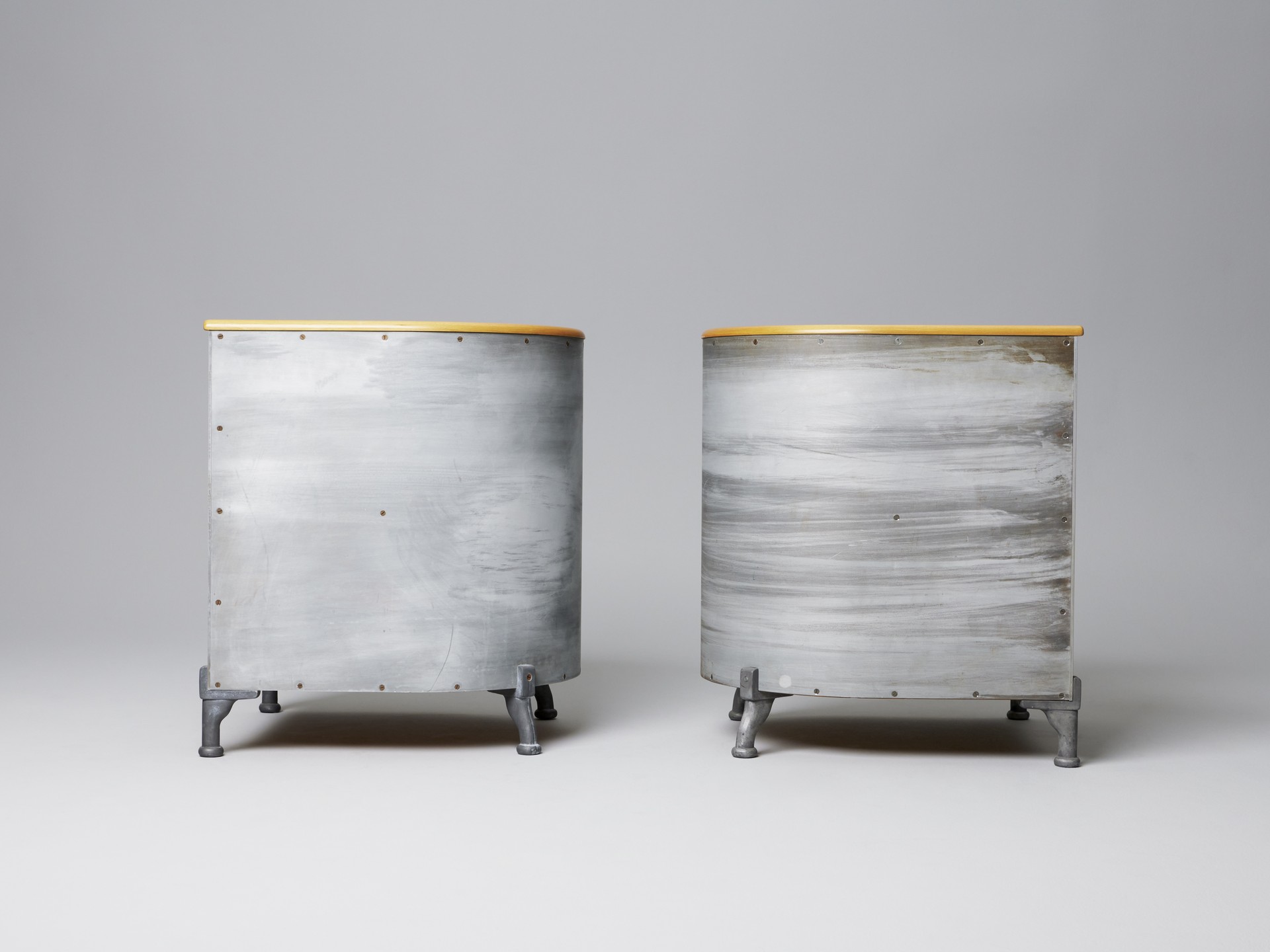 Pair of 'Aluminium' Armchairs image 3