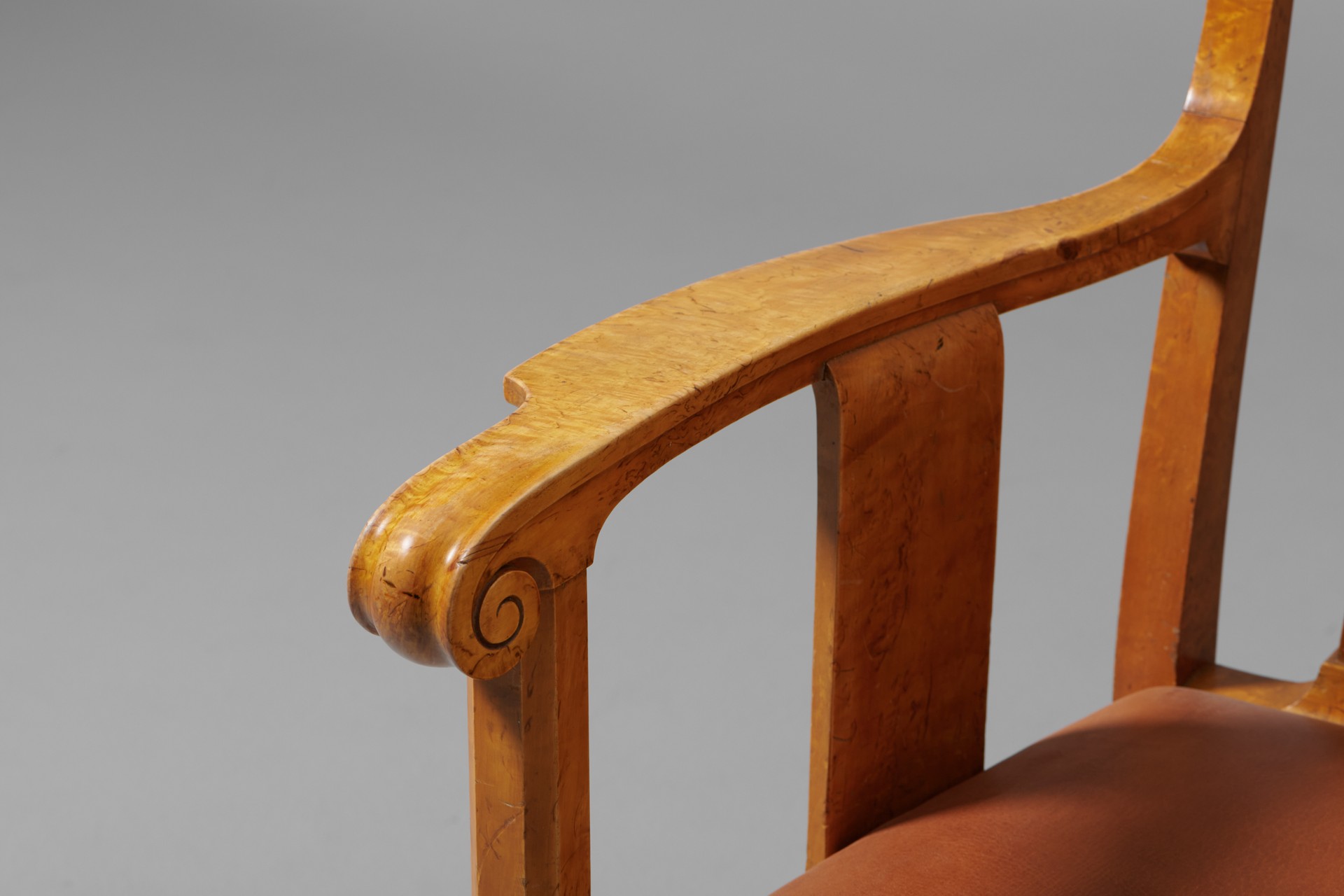 Pair of Swedish Jugend Armchairs image 5