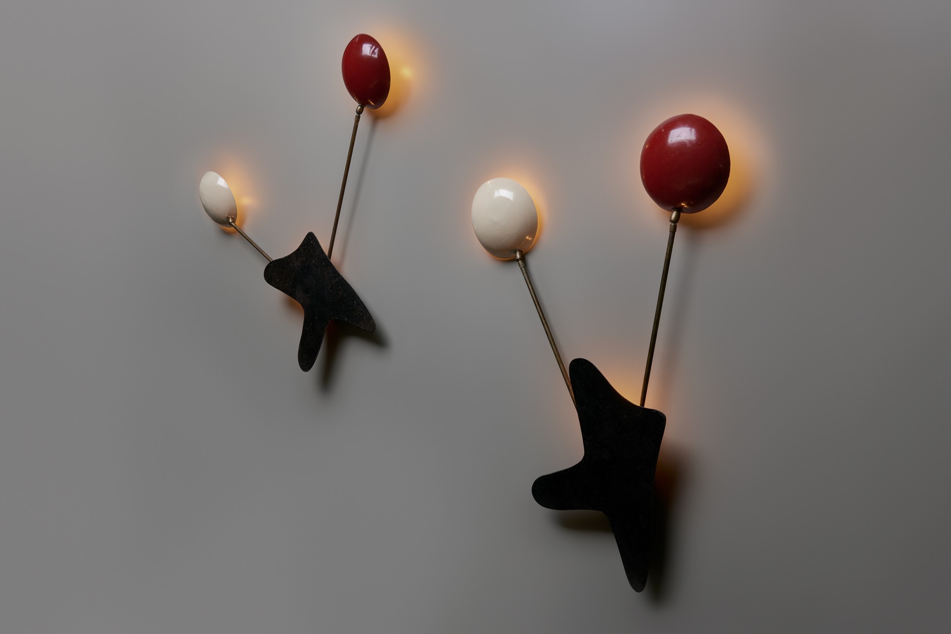 Pair of Italian Adjustable Wall Lamps image 4