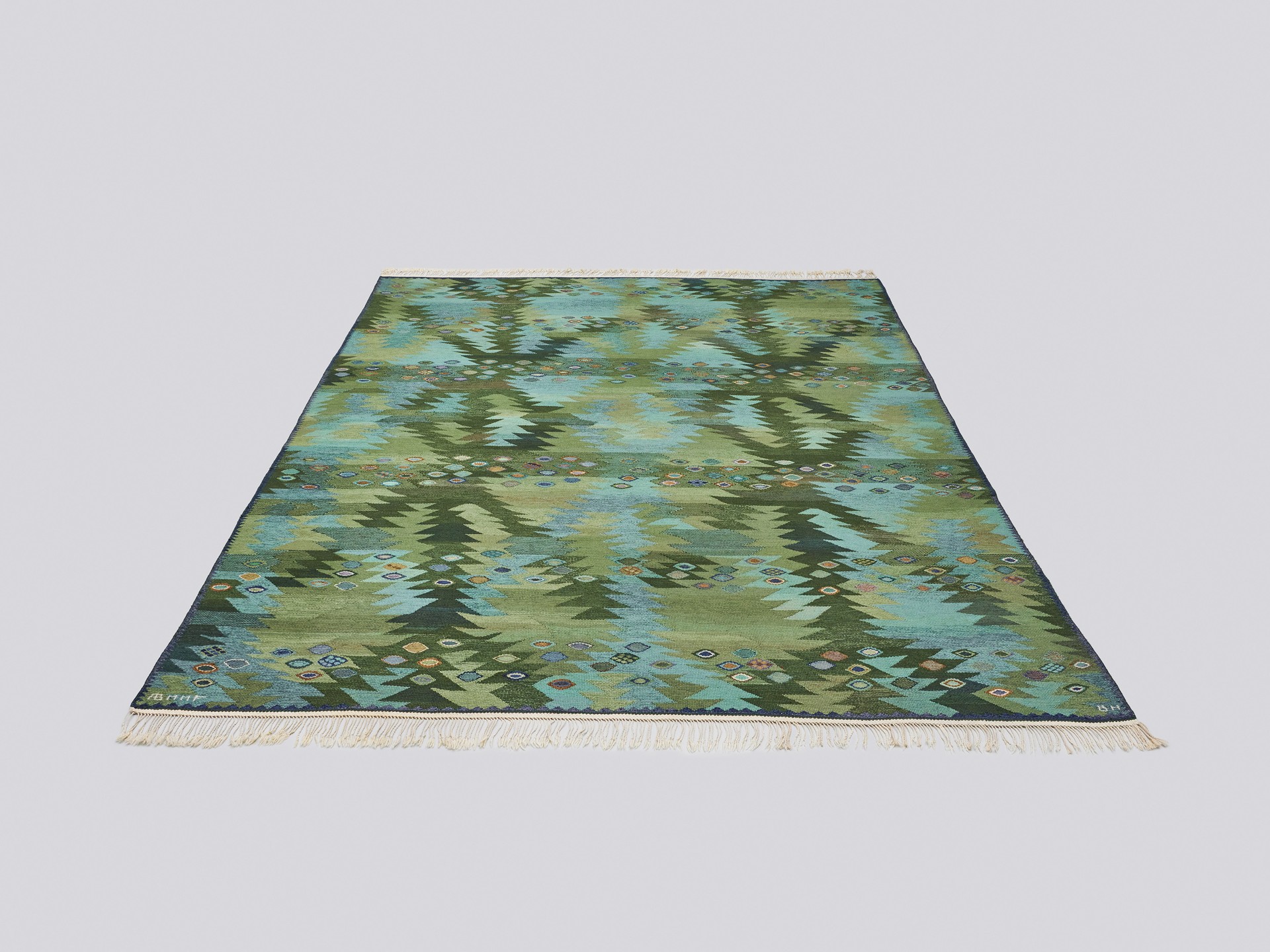 'Tånga Grön' Rug image 3