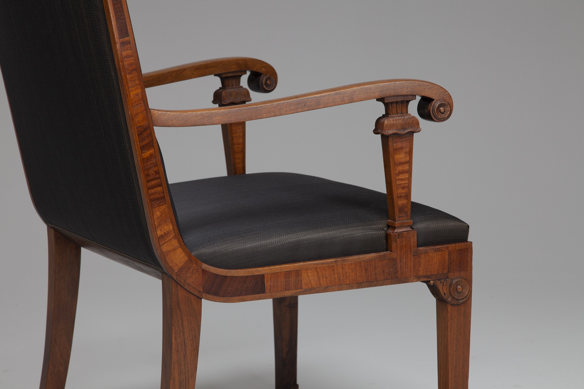 Pair of Neoclassical Armchairs image 4