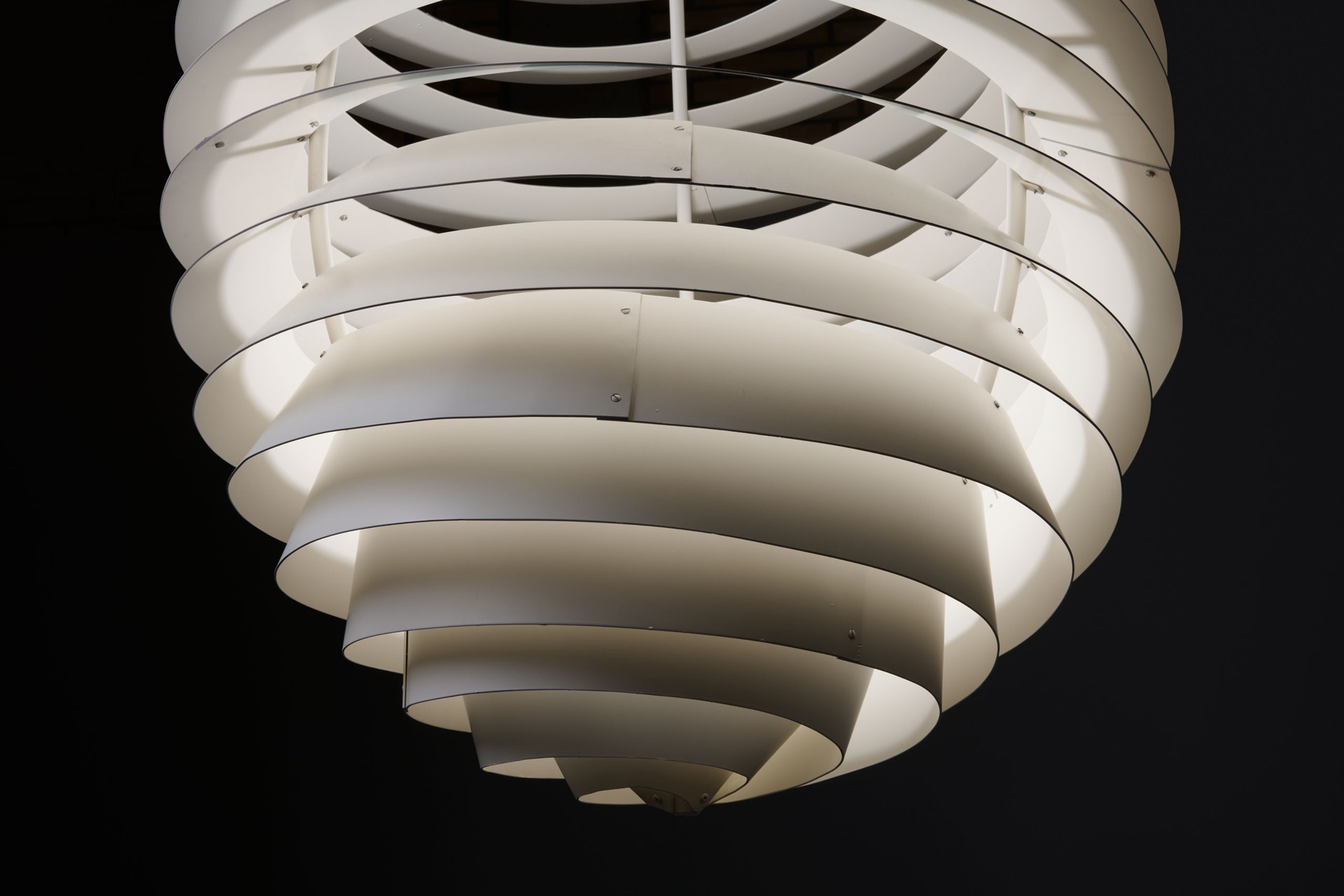 Large 'Spiral' Ceiling Lamp image 7