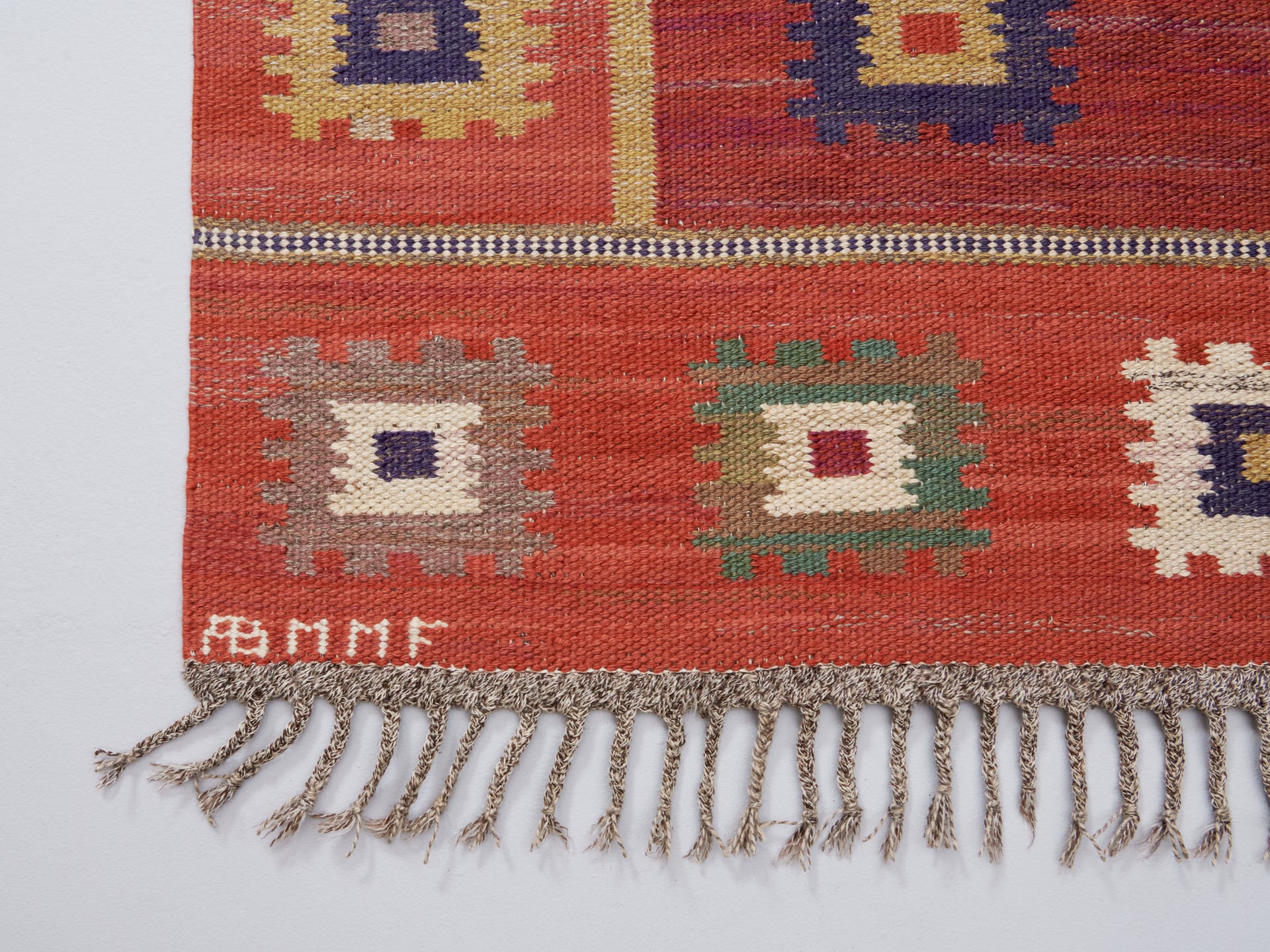 'Röd Grön Äng' Carpet image 4