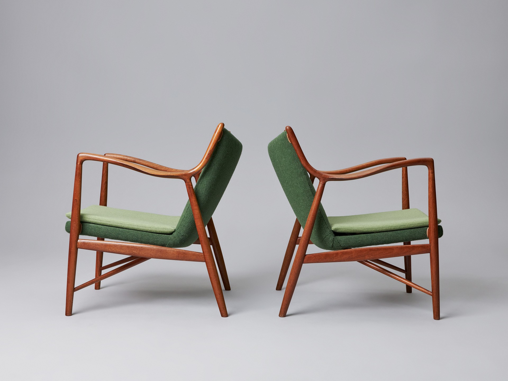 Pair 'FJ 45' Armchairs image 4