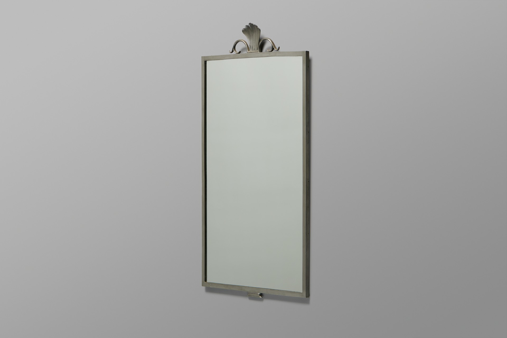 Swedish Pewter Mirror image 2