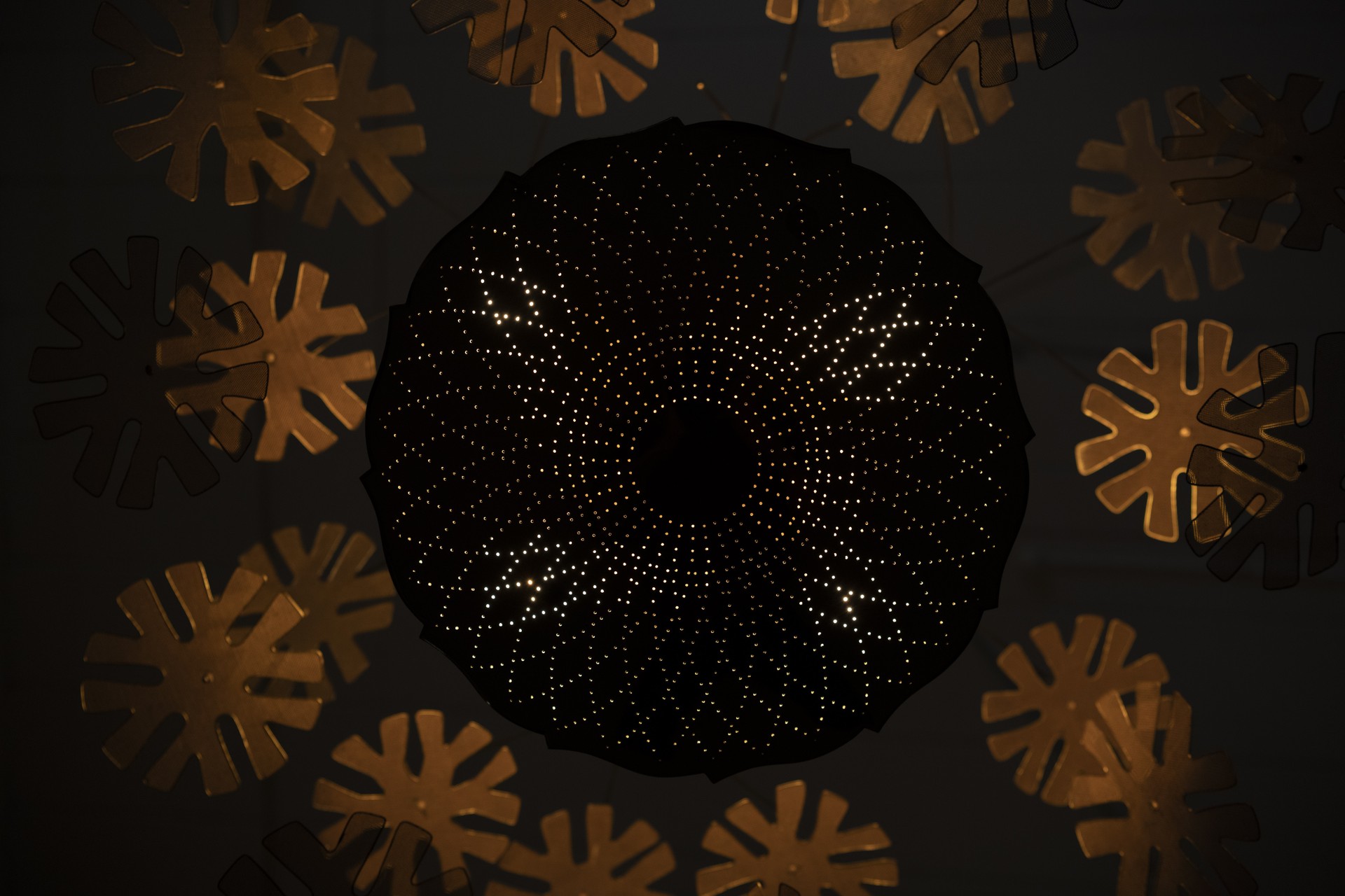 'Snowflake' Ceiling Light, Model no. 10109 image 5