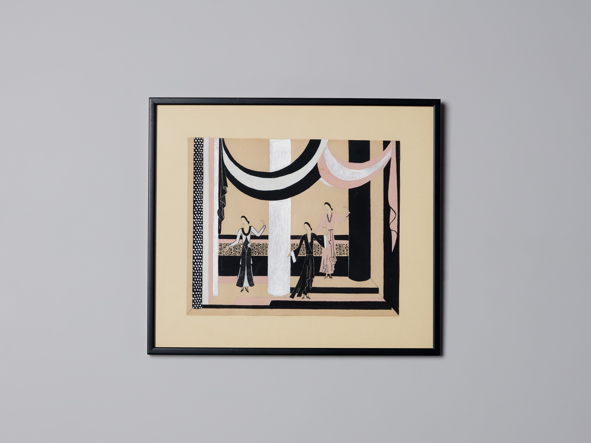 Set of Eight Gouache, from the Stockholm Exhibition image 4