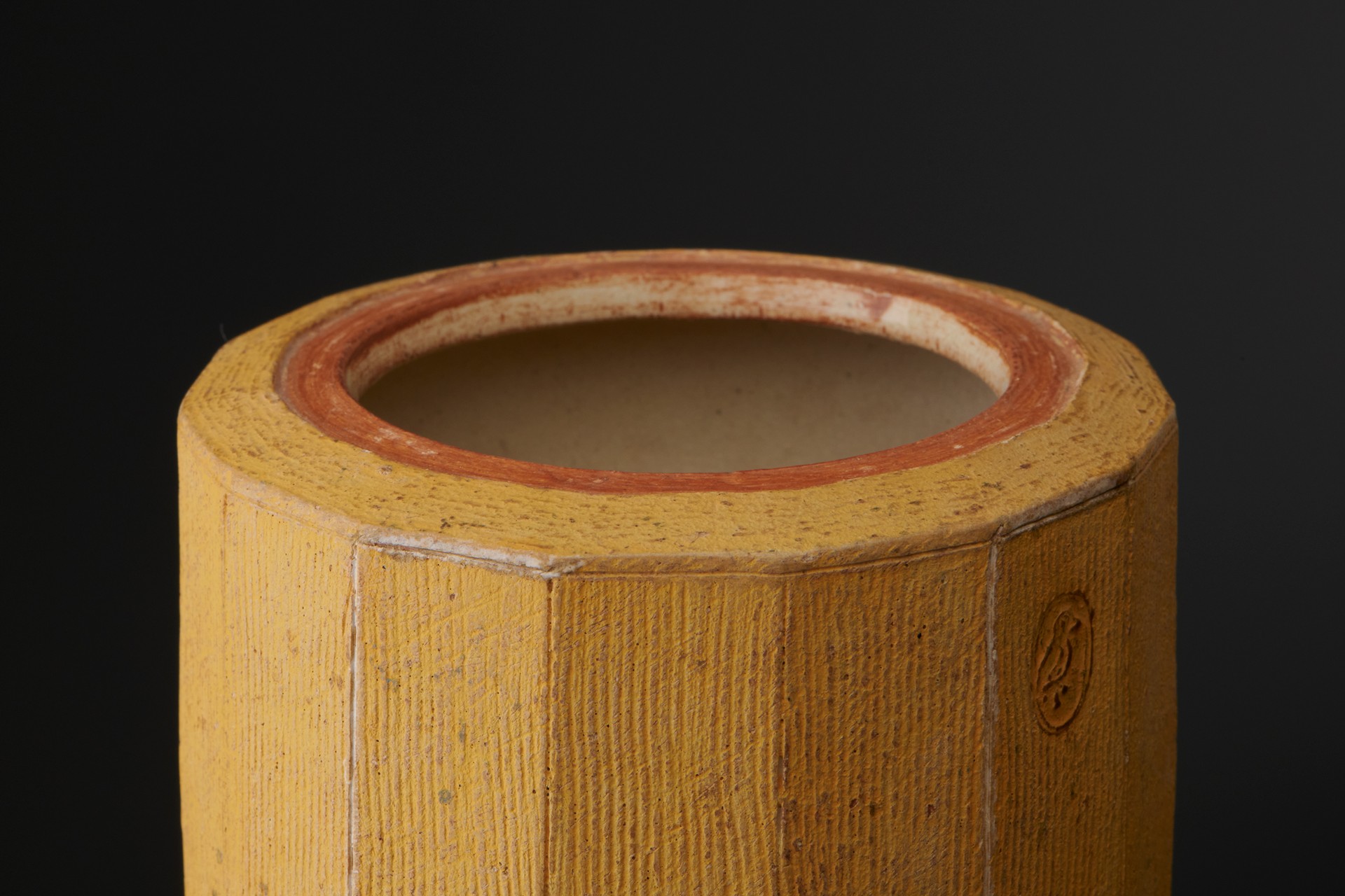 Unique Vessel With Cover image 3
