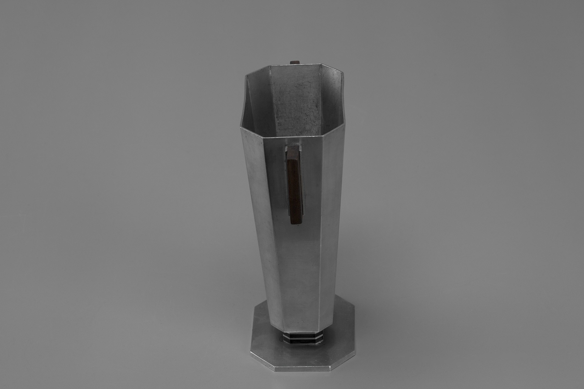 Modernist Pewter Vase image 3