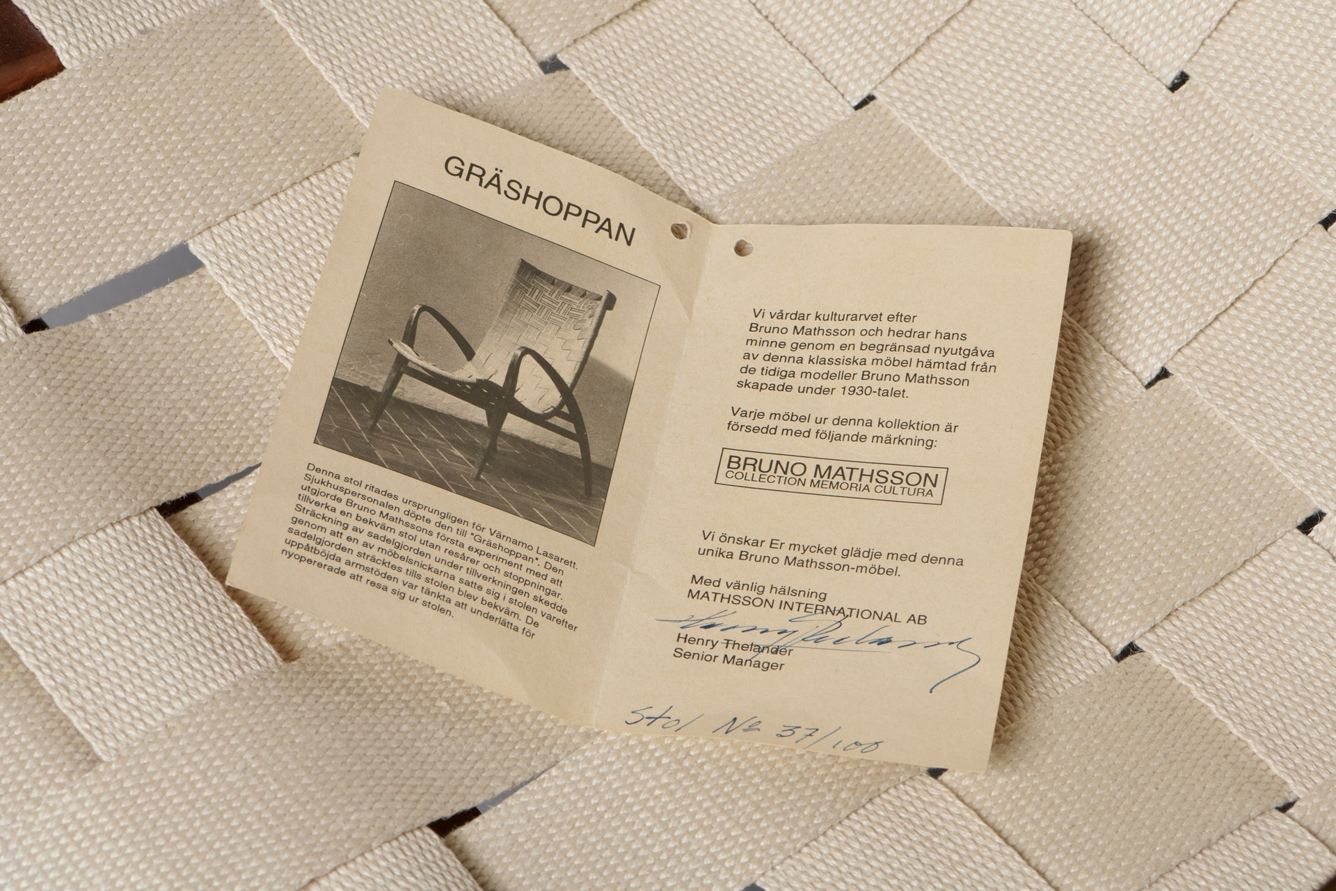 “Gräshoppan” Armchair image 8