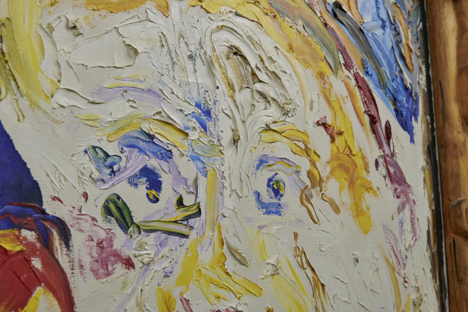 Painting 'Male Figures' image 6