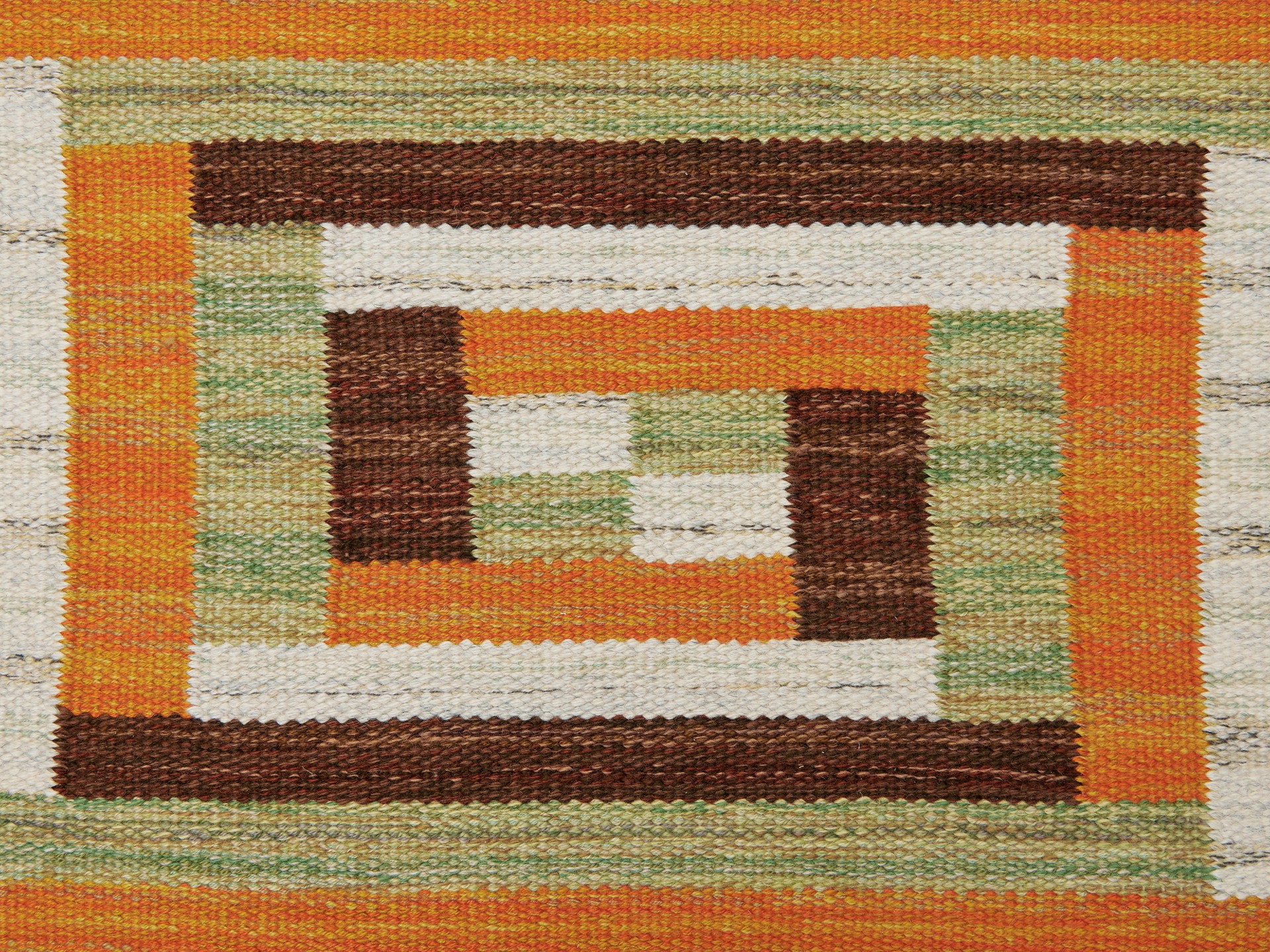 'Ostia Orange' Rug image 4