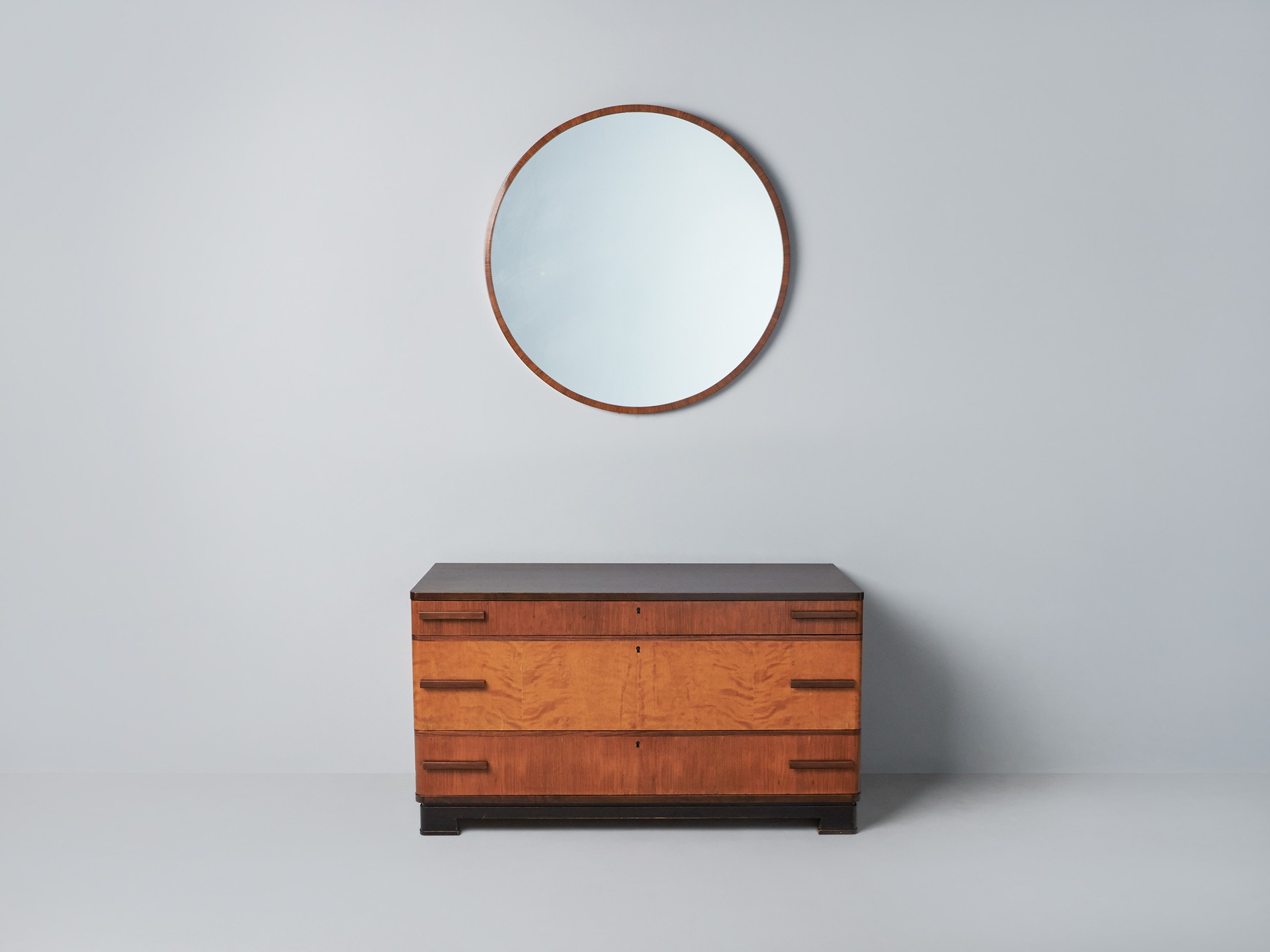 Mirror and Chest of Drawers
