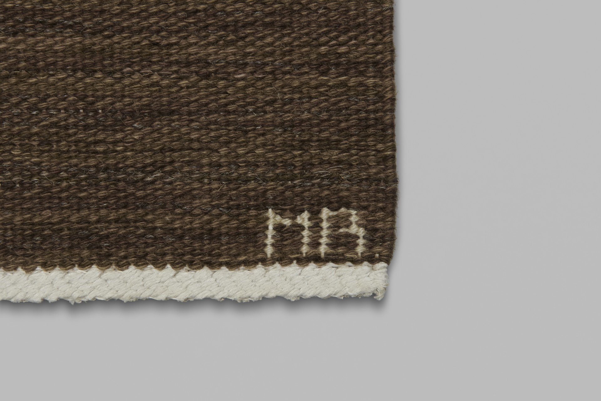 Carpet 'Tolv rutor, brun' image 6