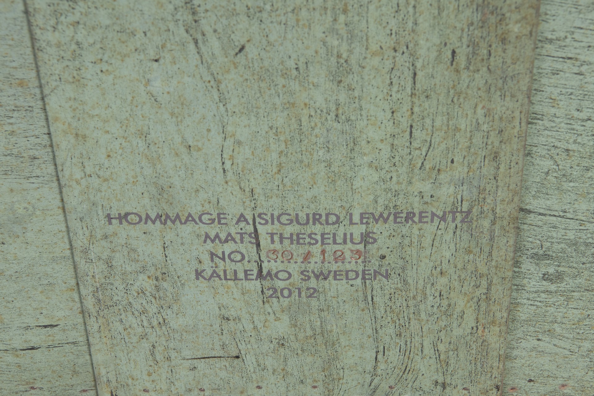 "Hommage à Sigurd Lewerentz" Armchair image 7