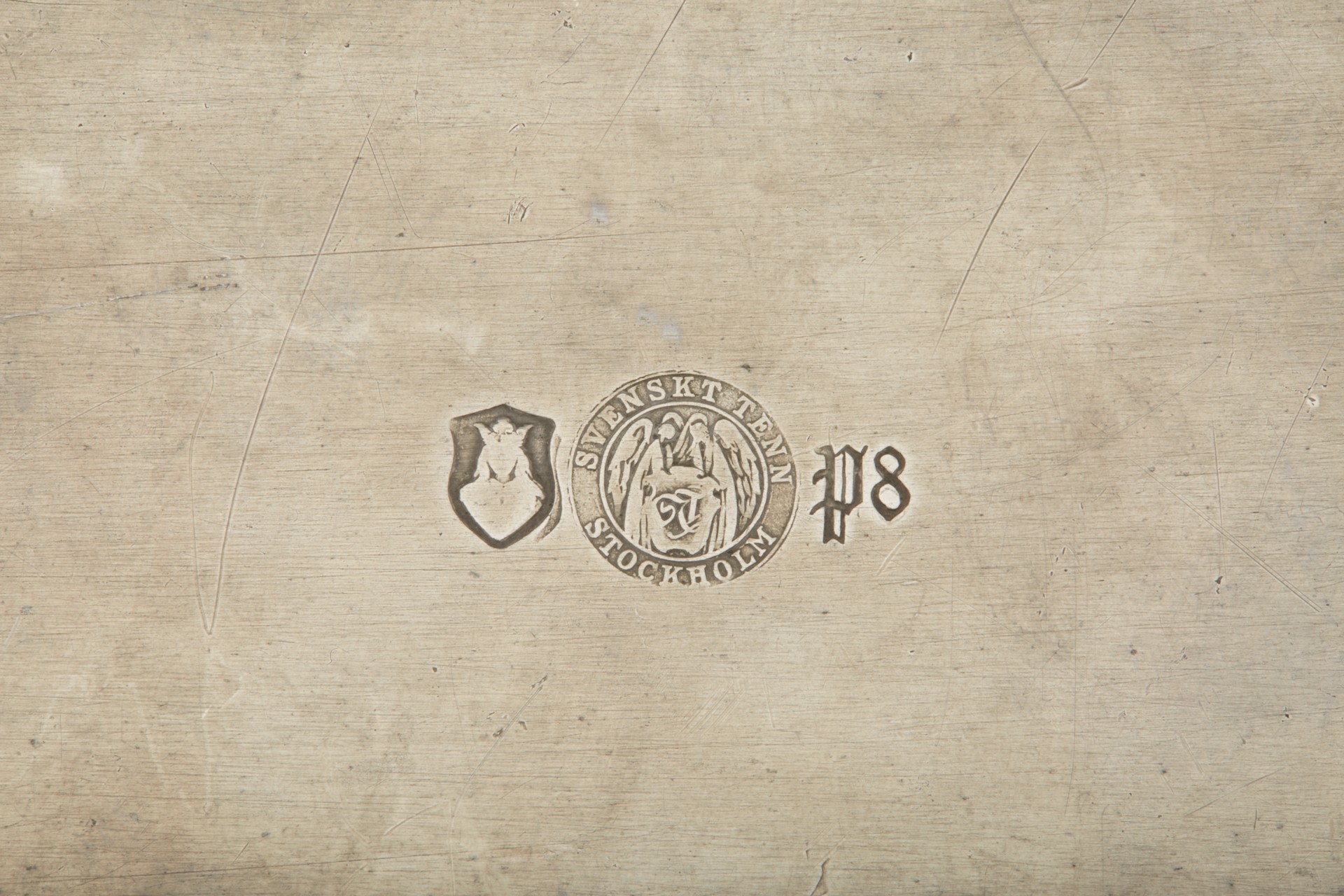 Lidded Pewter Box image 5