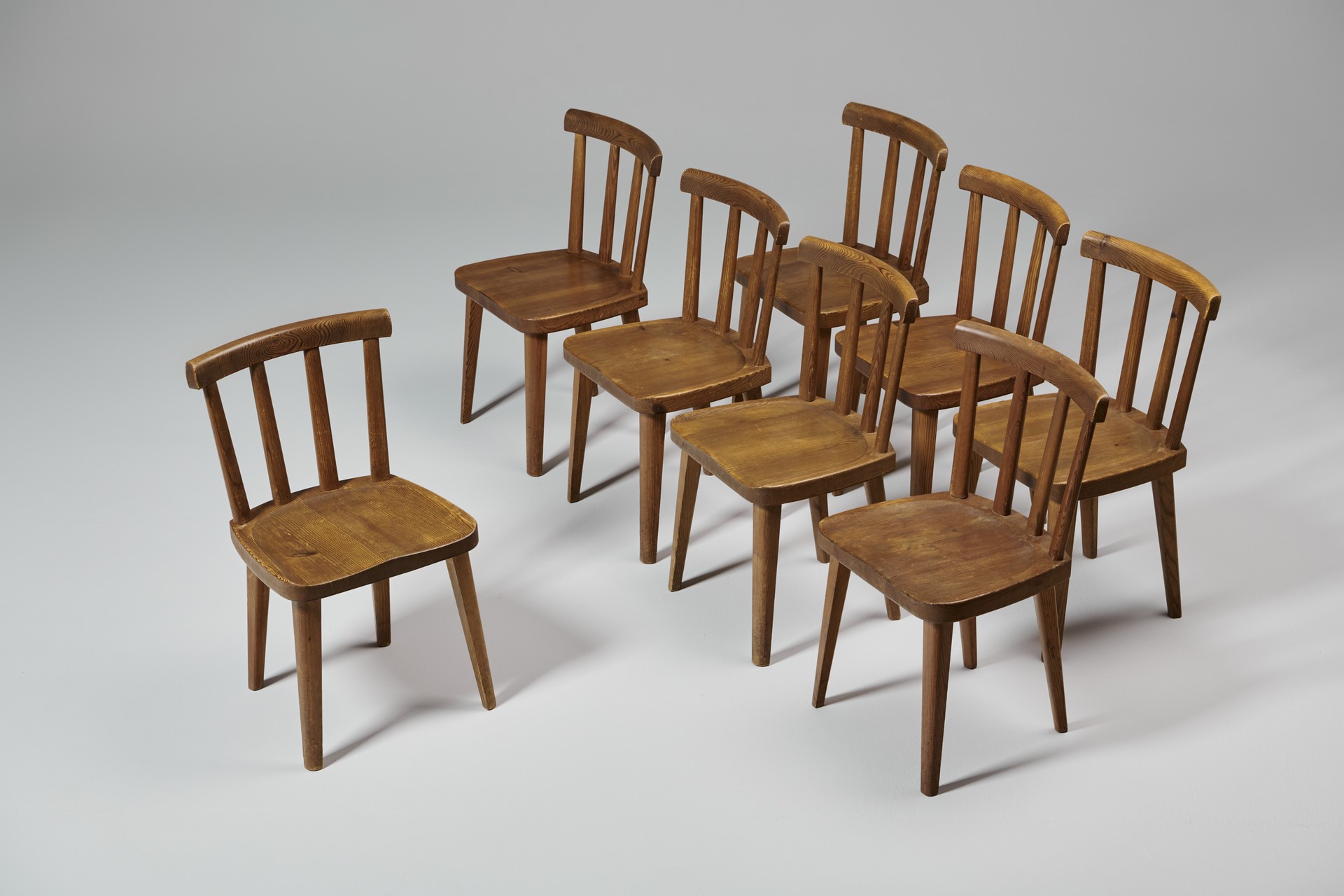 Set of Eight 'Utö' Dining Chairs