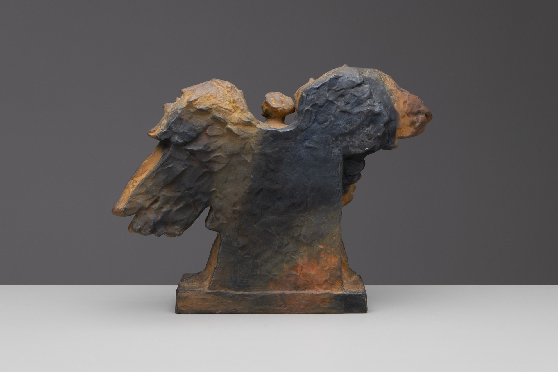 "Man and Her Genius" Sculpture image 3