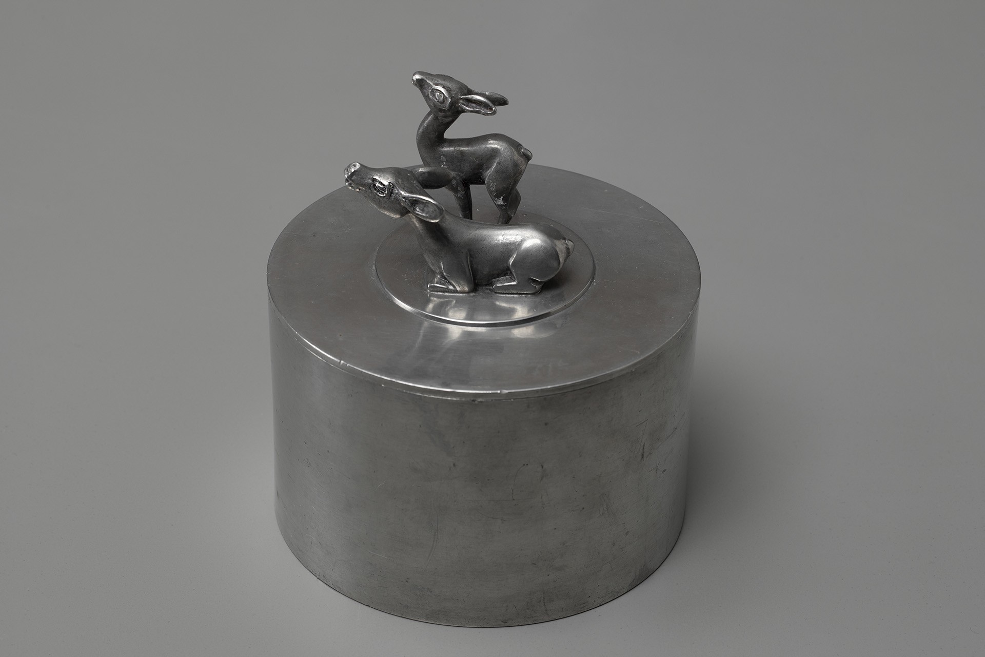 Pewter Jar With Lid image 3
