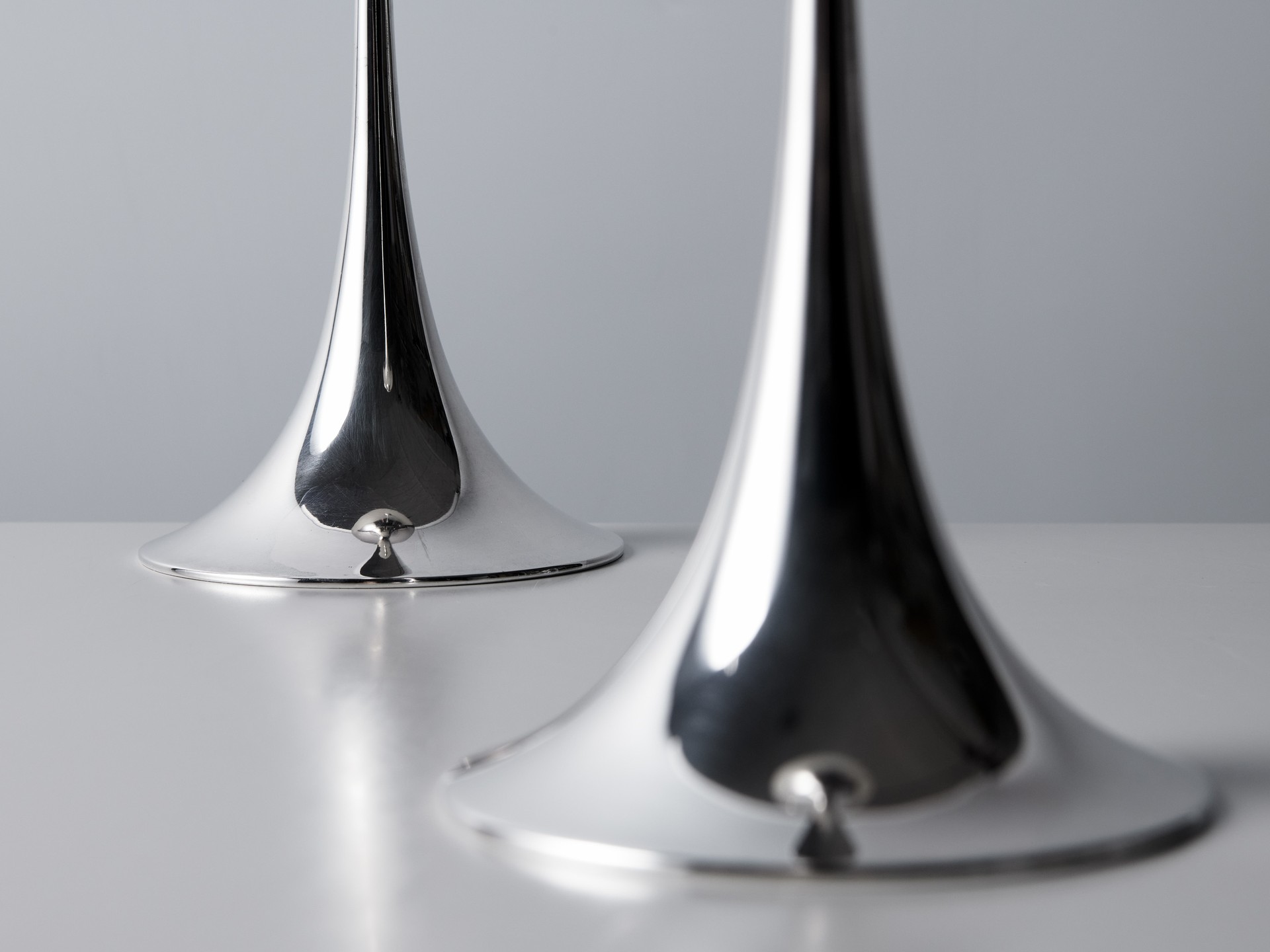 Pair of 'Trumpetti' Candlesticks image 5
