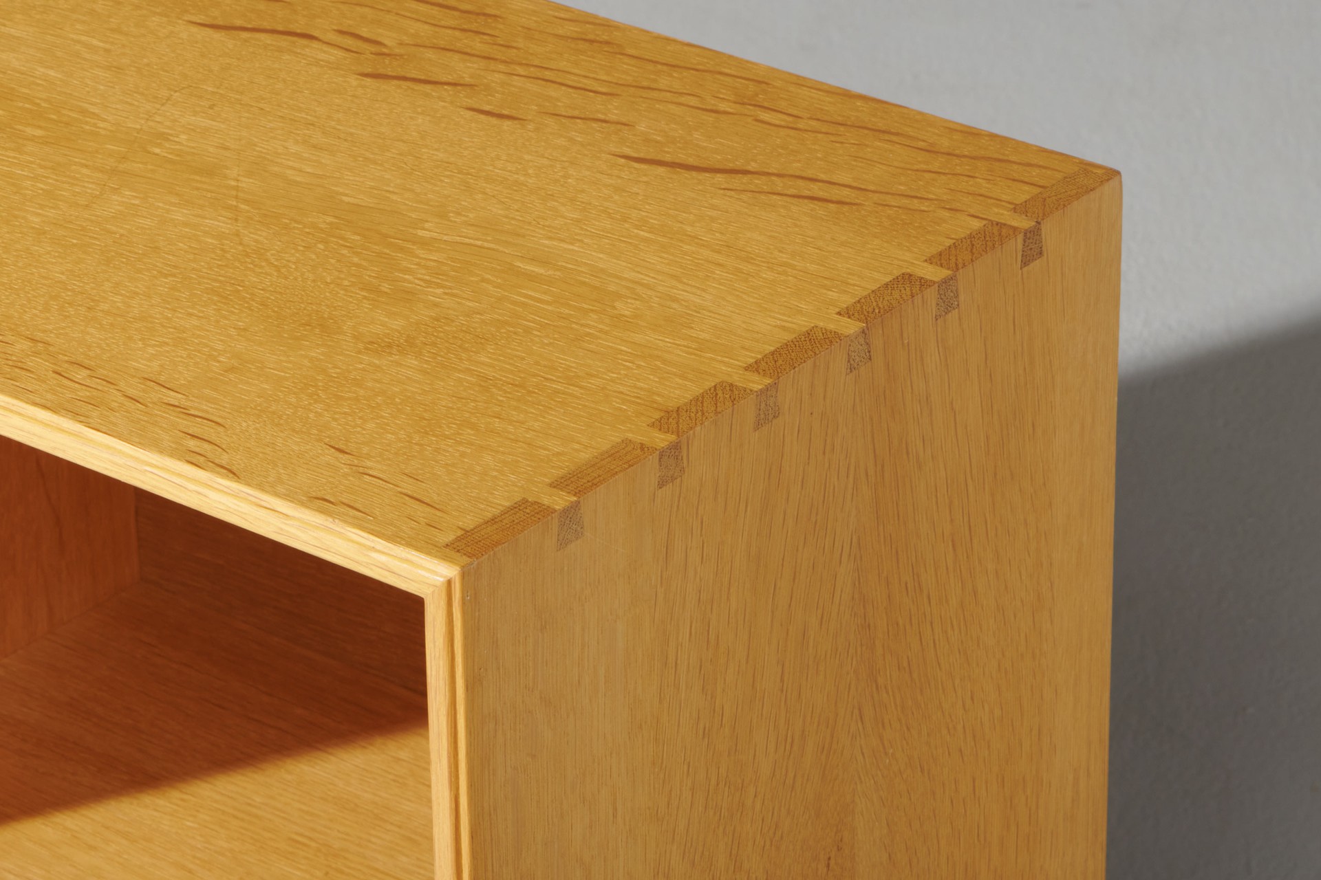 Set of Four Oak Modular Bookshelves image 4