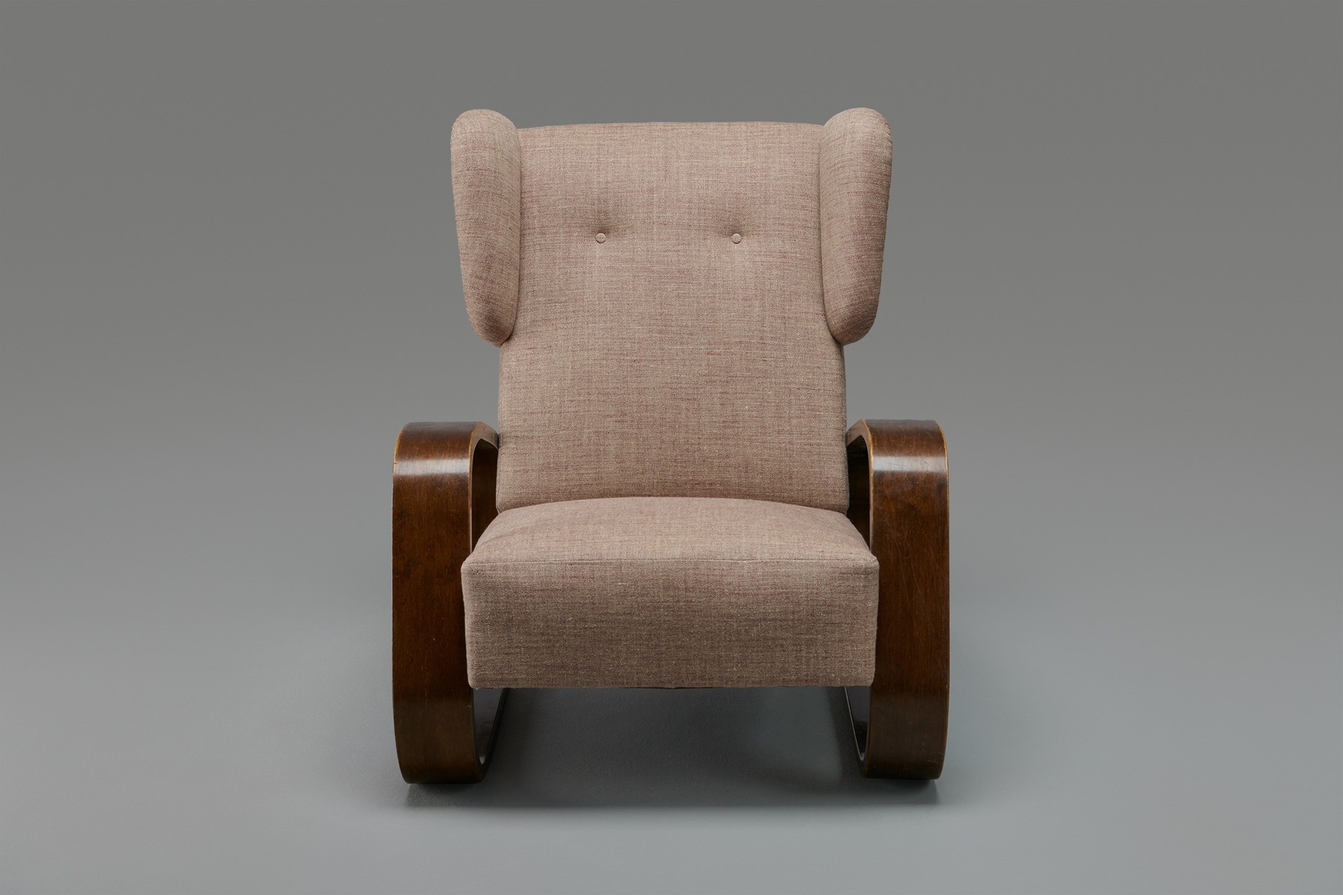 High Back 'Tank' Armchair, model no. 38 image 3