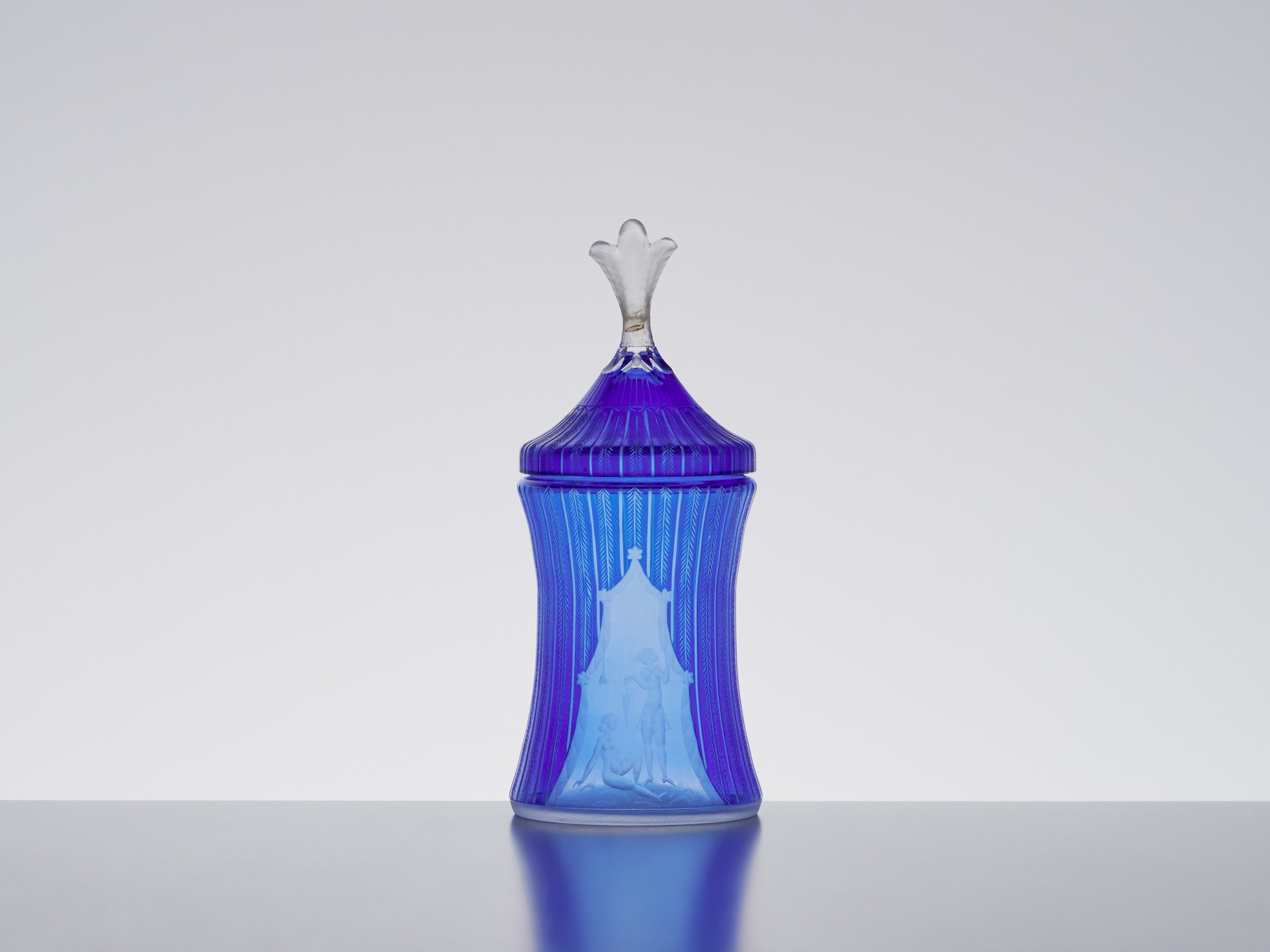 'The Bathing Tent' Lidded Jar image 10
