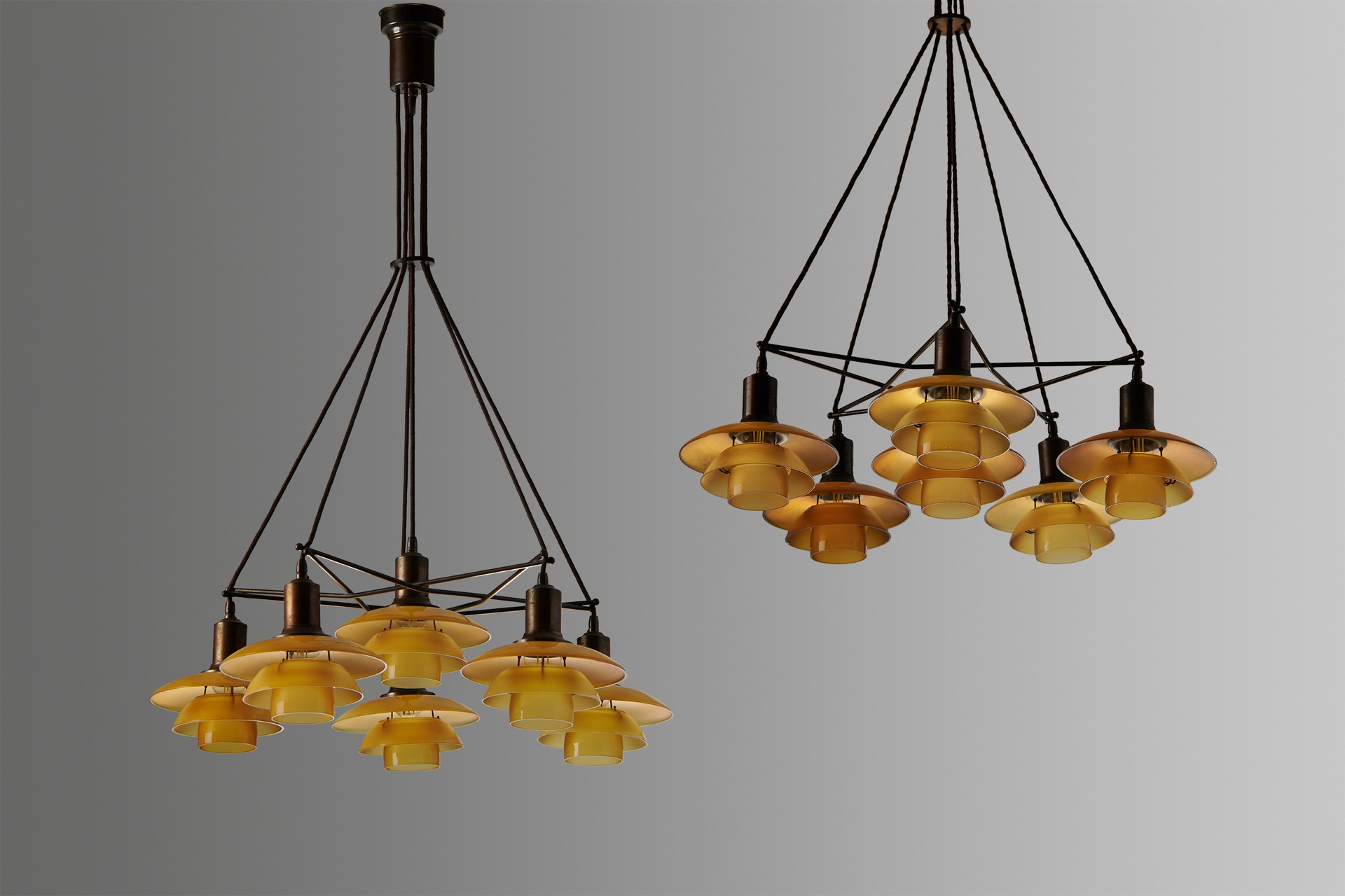 Pair of PH Star Lamps