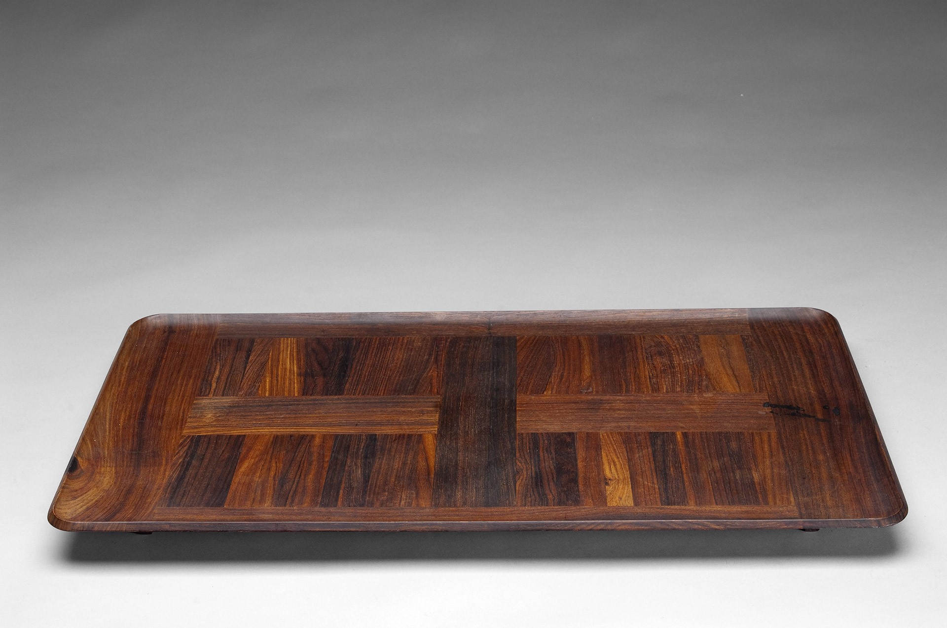 Palisander Footed Tray