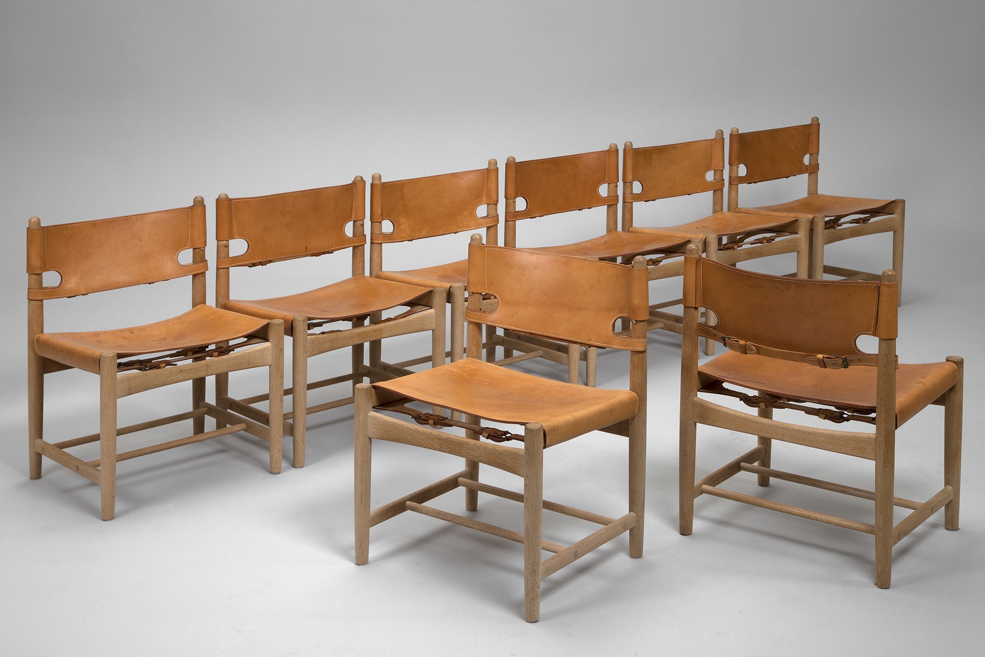 Set of Two "Hunting" chairs