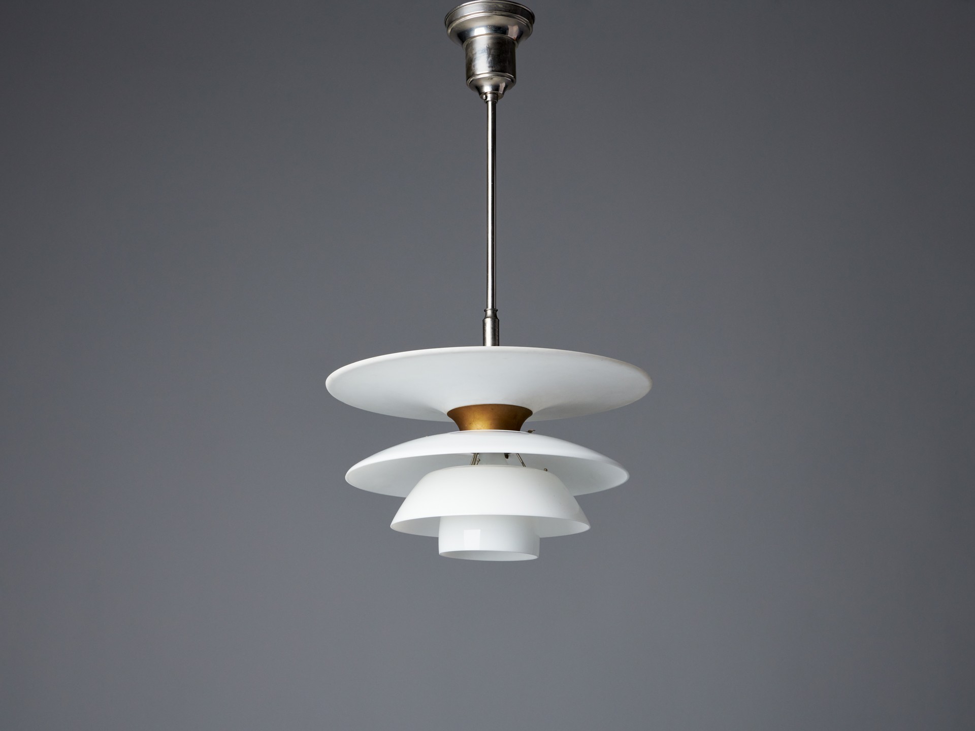 'PH Four-Shade' Ceiling Lamp with type 4/4½/4 Shades image 3